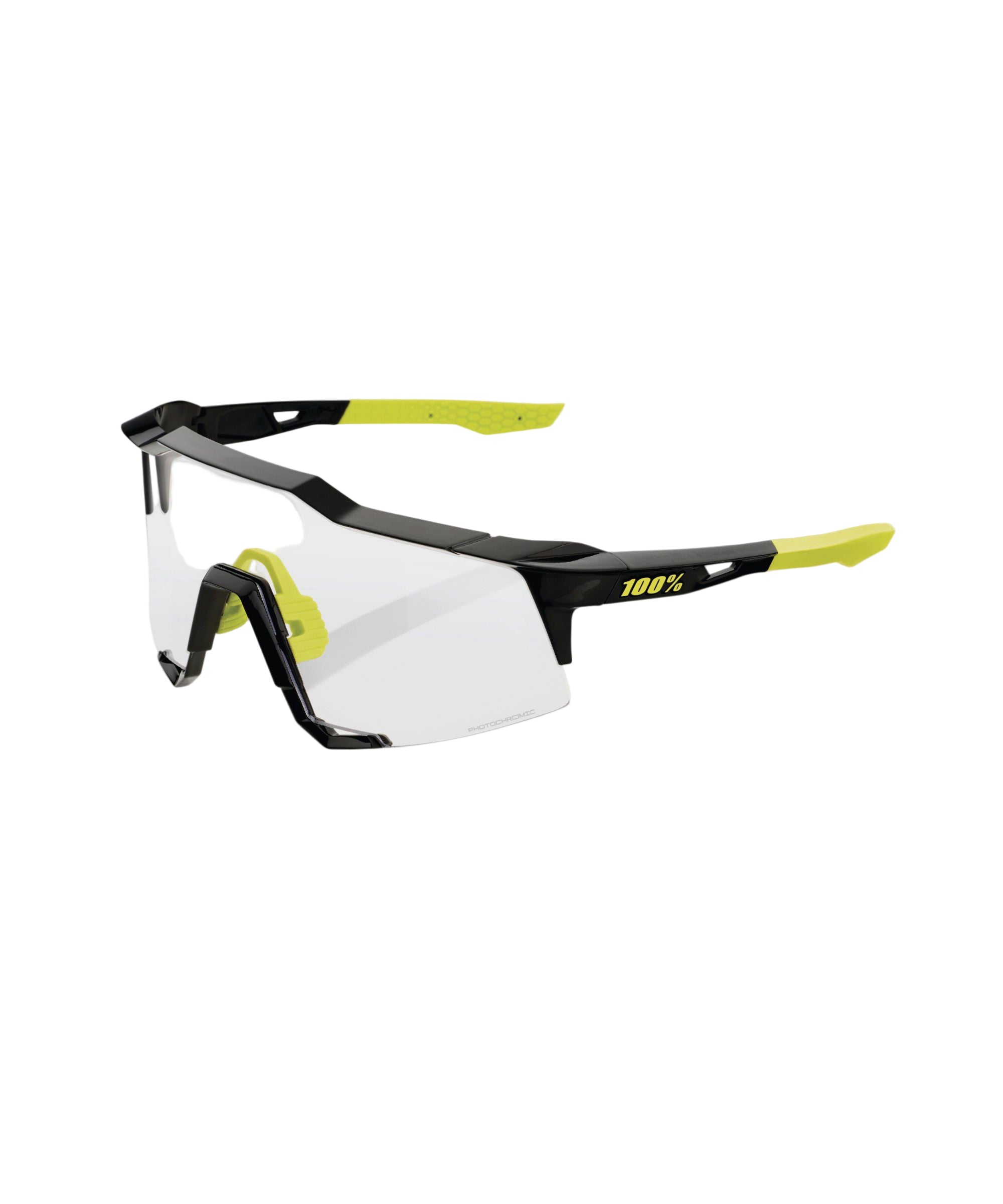 100% Speedcraft Glasses Gloss Black / Photochromic