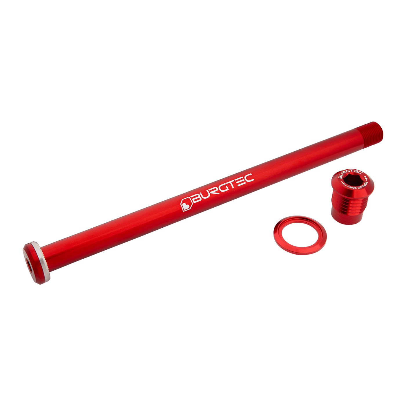 188mm x 12mm 1.00mm Pitch Rear Axle Race Red