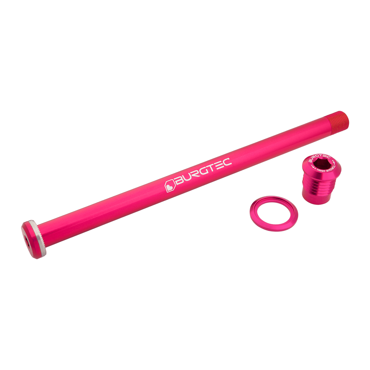 188mm x 12mm 1.00mm Pitch Rear Axle Toxic Barbie Pink