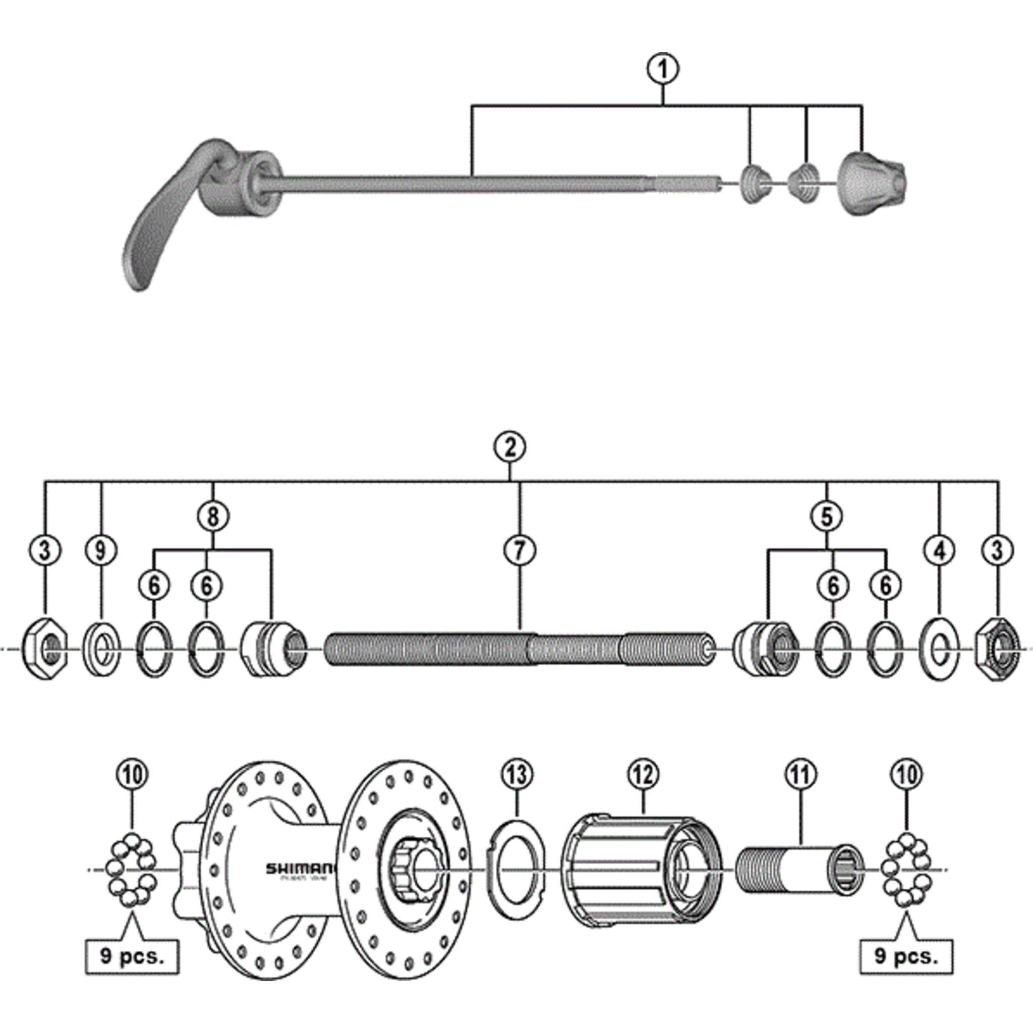 FH-M450 Left Hand Cone and Seal M10 x 15.1 mm