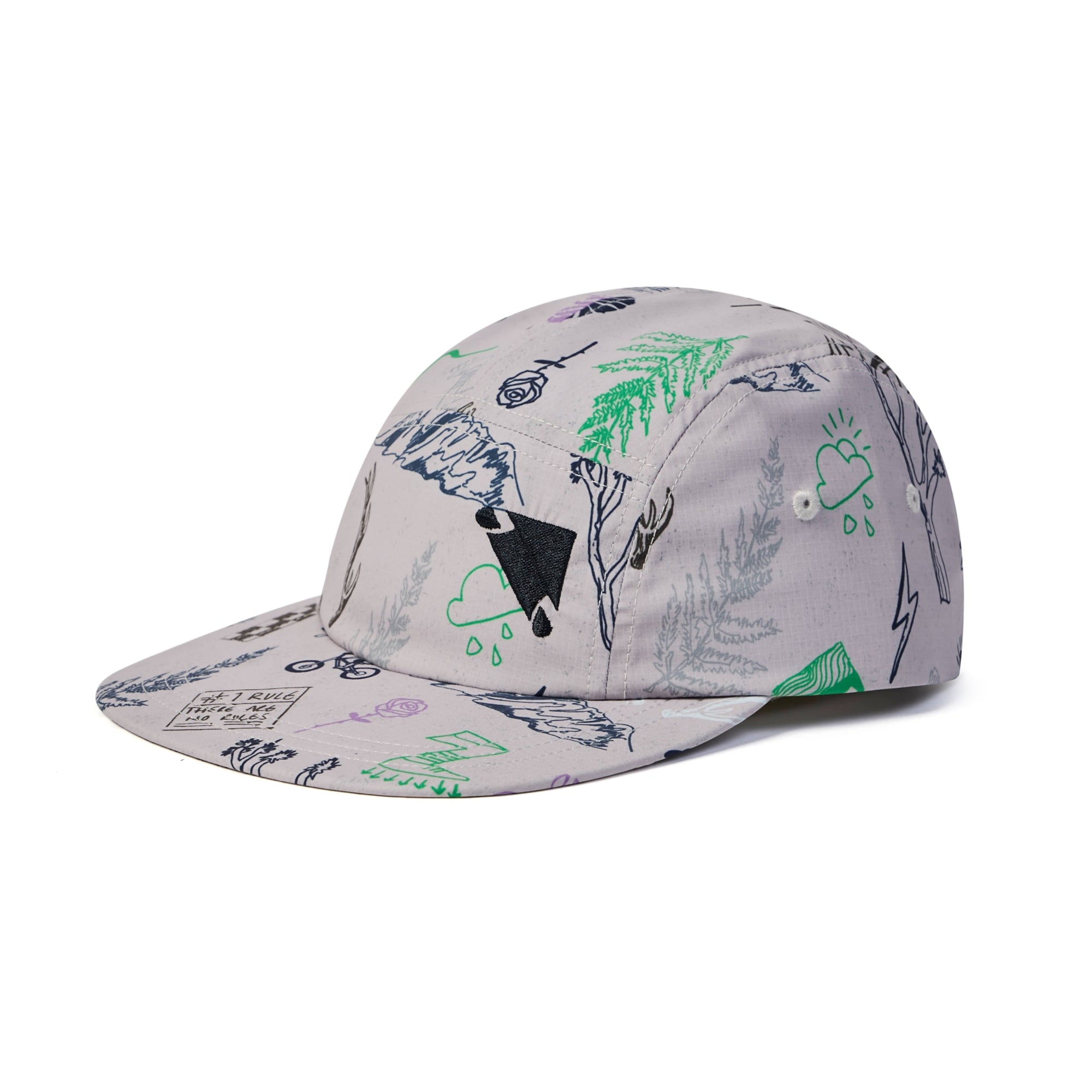 5-Panel Cap Titanium / One Size
