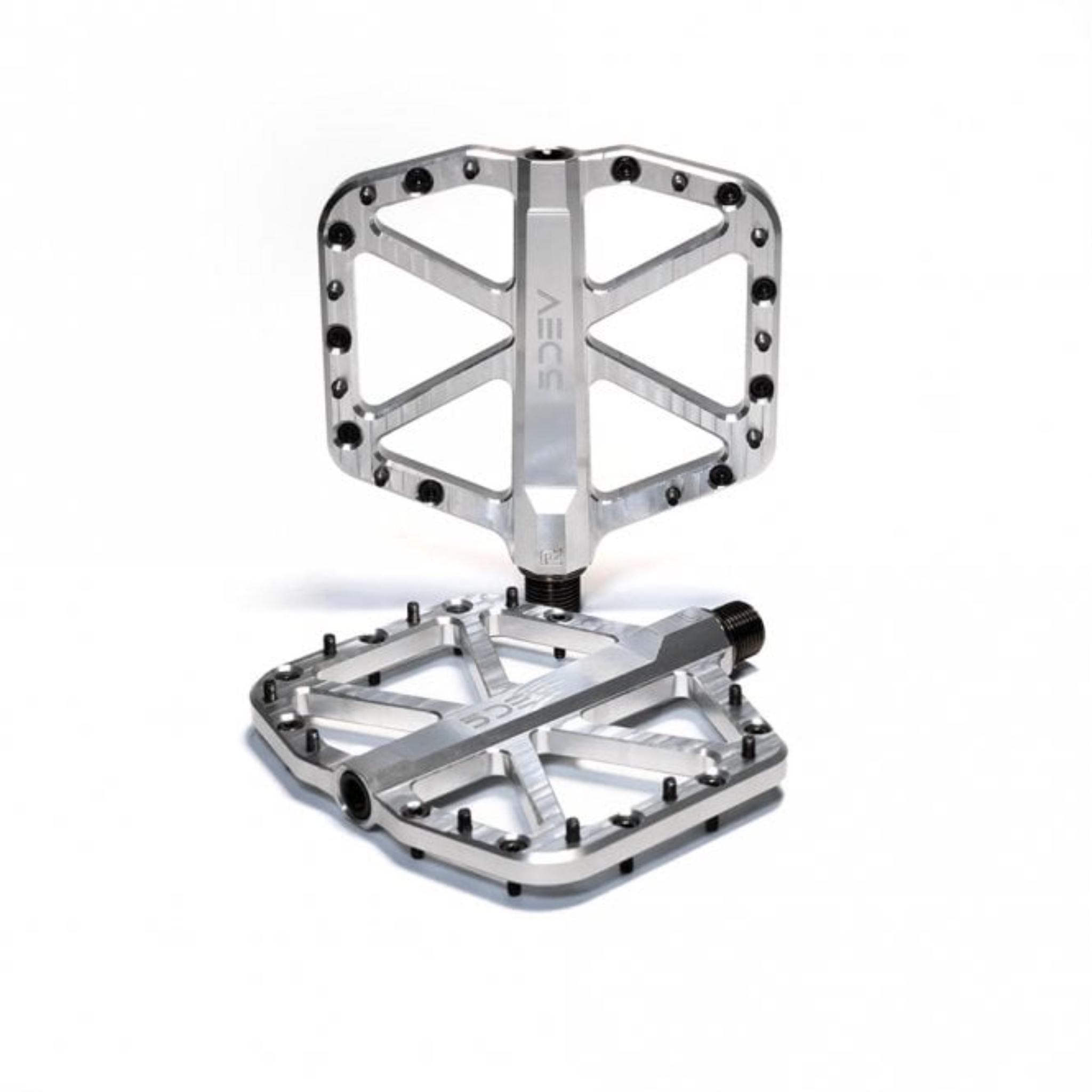 5DEV All Round Pedals Raw Silver / 106x110mm