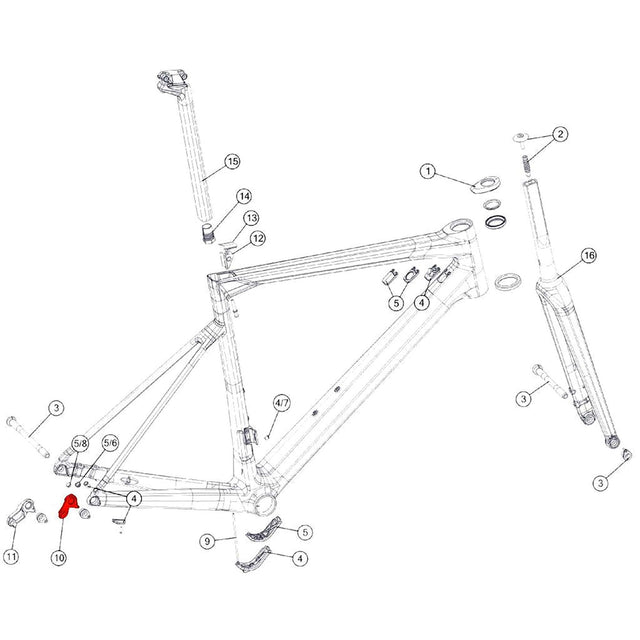 BMC Dropout #58 Mech Hanger