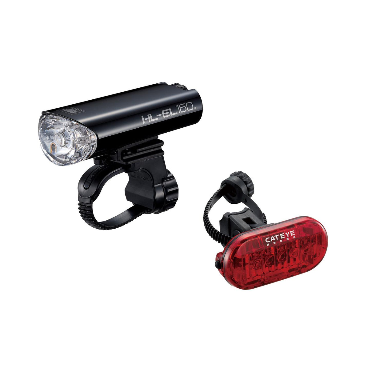 Cateye EL-160 / Omni 5 Bike Light Set