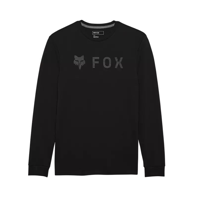 Absolute Dri-Release Long Sleeve Tech Tee Black/Black / S