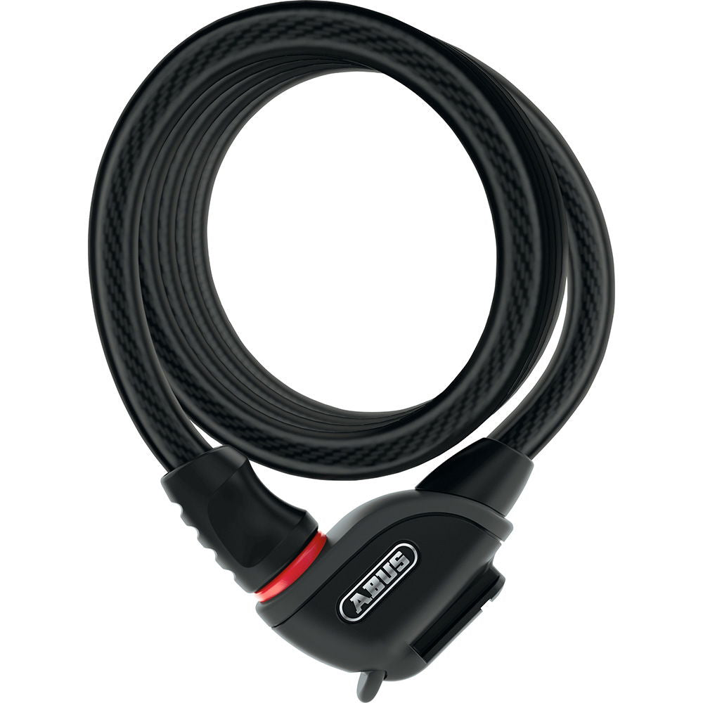 ABUS Phantom 8950/180 Coil Lock with TEXKF Bracket Black / 180cm
