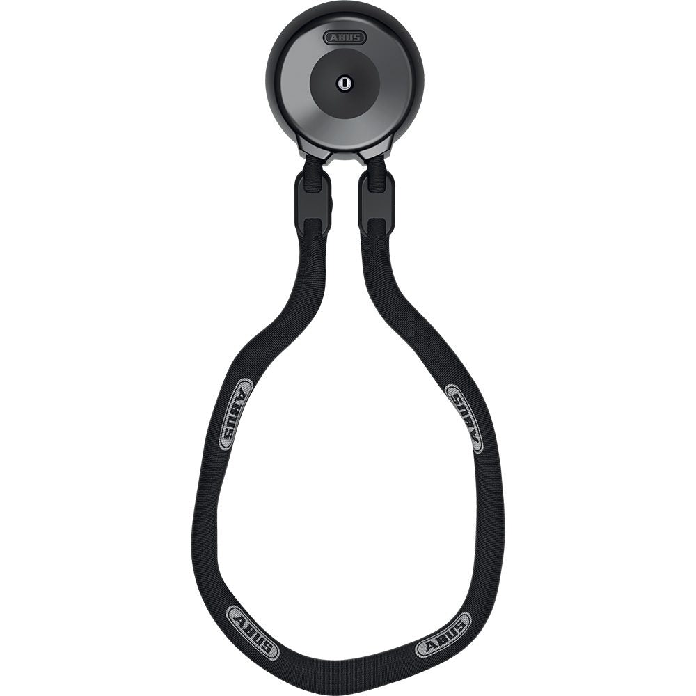 ABUS Wall Anchor WCH90 and Steel Chain Black