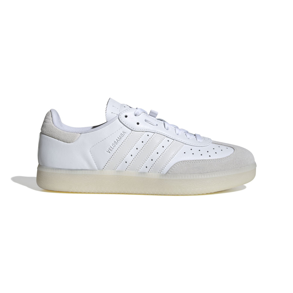 Adidas Velosamba Leather Cycling Shoes Cloud White / Cloud White / Crystal White / UK 2.5 / EU 35.5