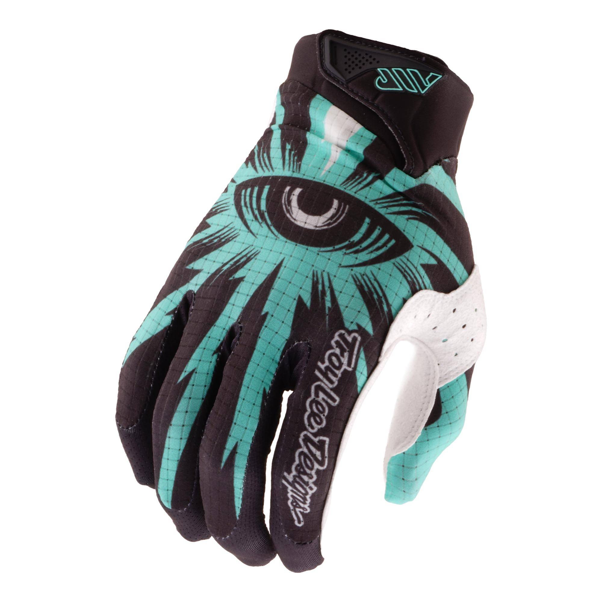 Air Gloves Cyclops - Carbon/Real Teal / S