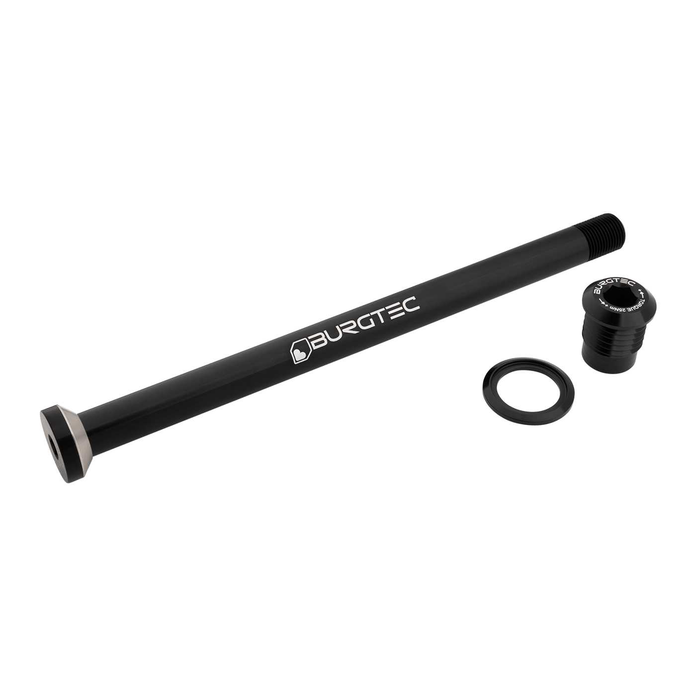 Amflow 174mm Rear Axle Burgtec Black
