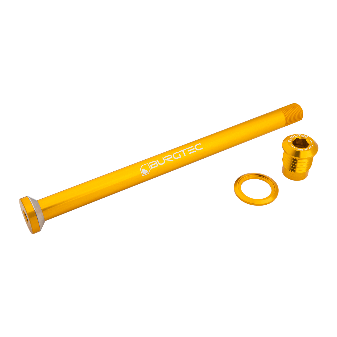 Amflow 174mm Rear Axle Burgtec Bullion Gold