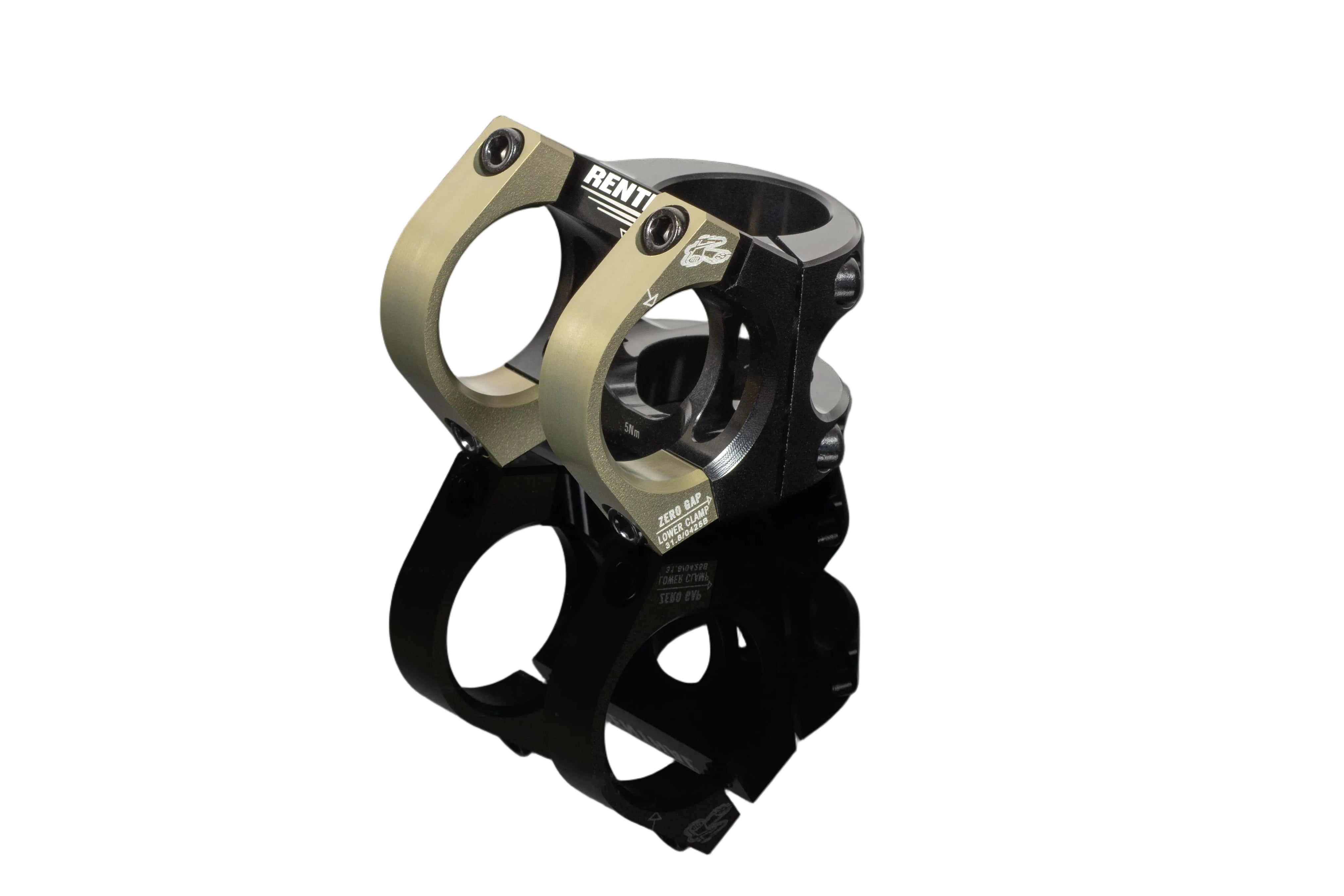 Apex V2 MTB Stem Black/Gold / 31.8mm / 31mm