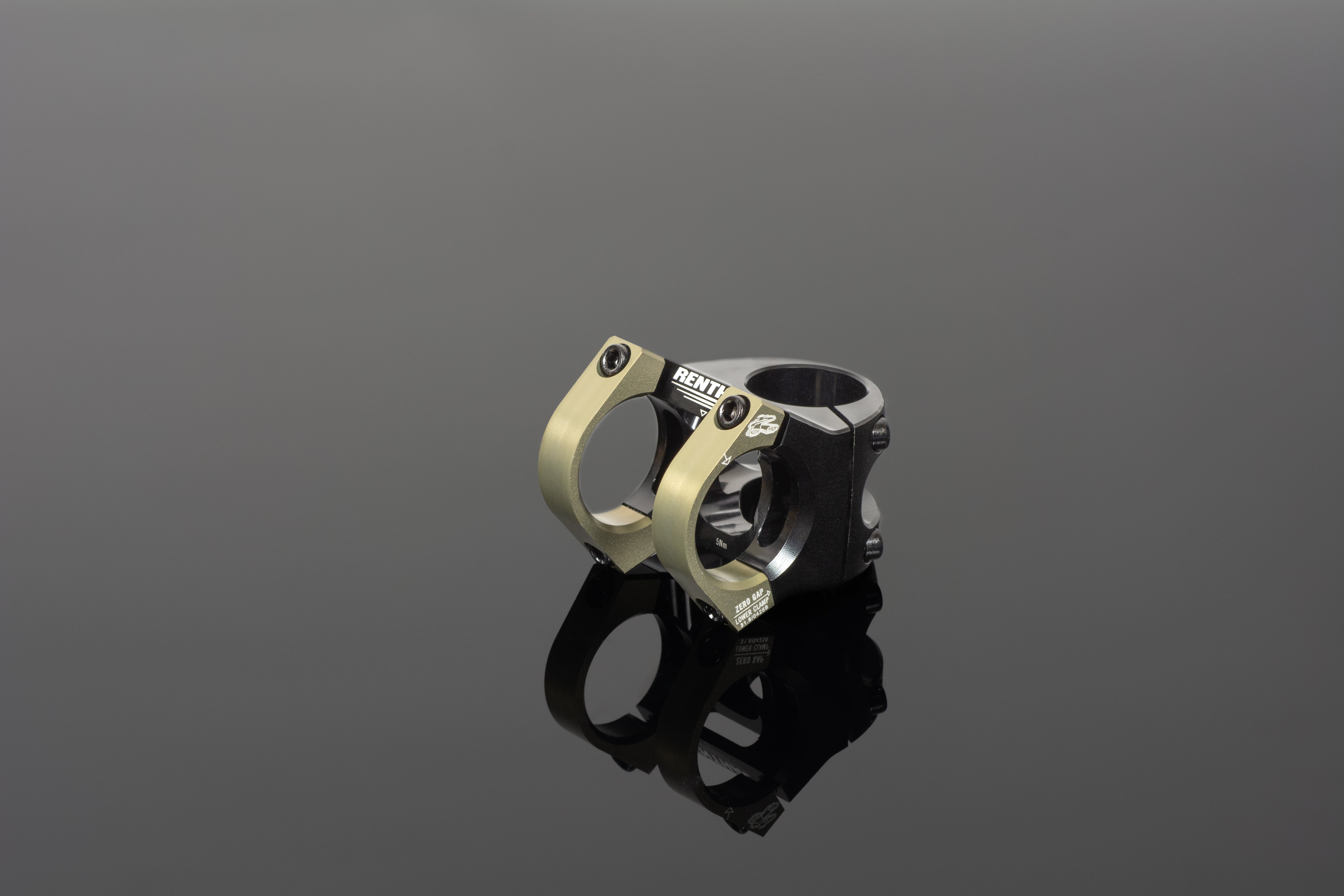 Apex V2 MTB Stem Black/Gold / 31.8mm / 40mm