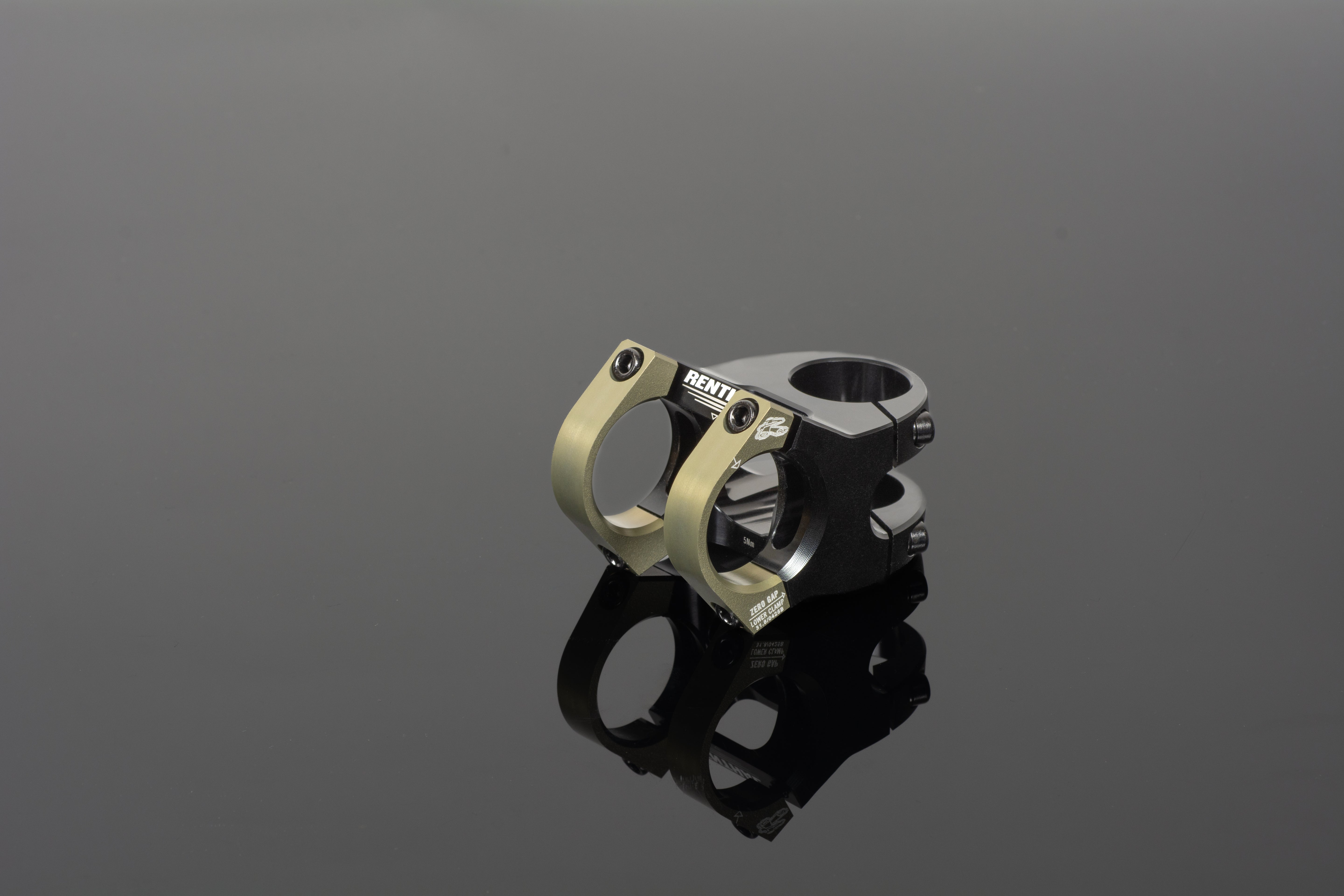 Apex V2 MTB Stem Black/Gold / 31.8mm / 50mm