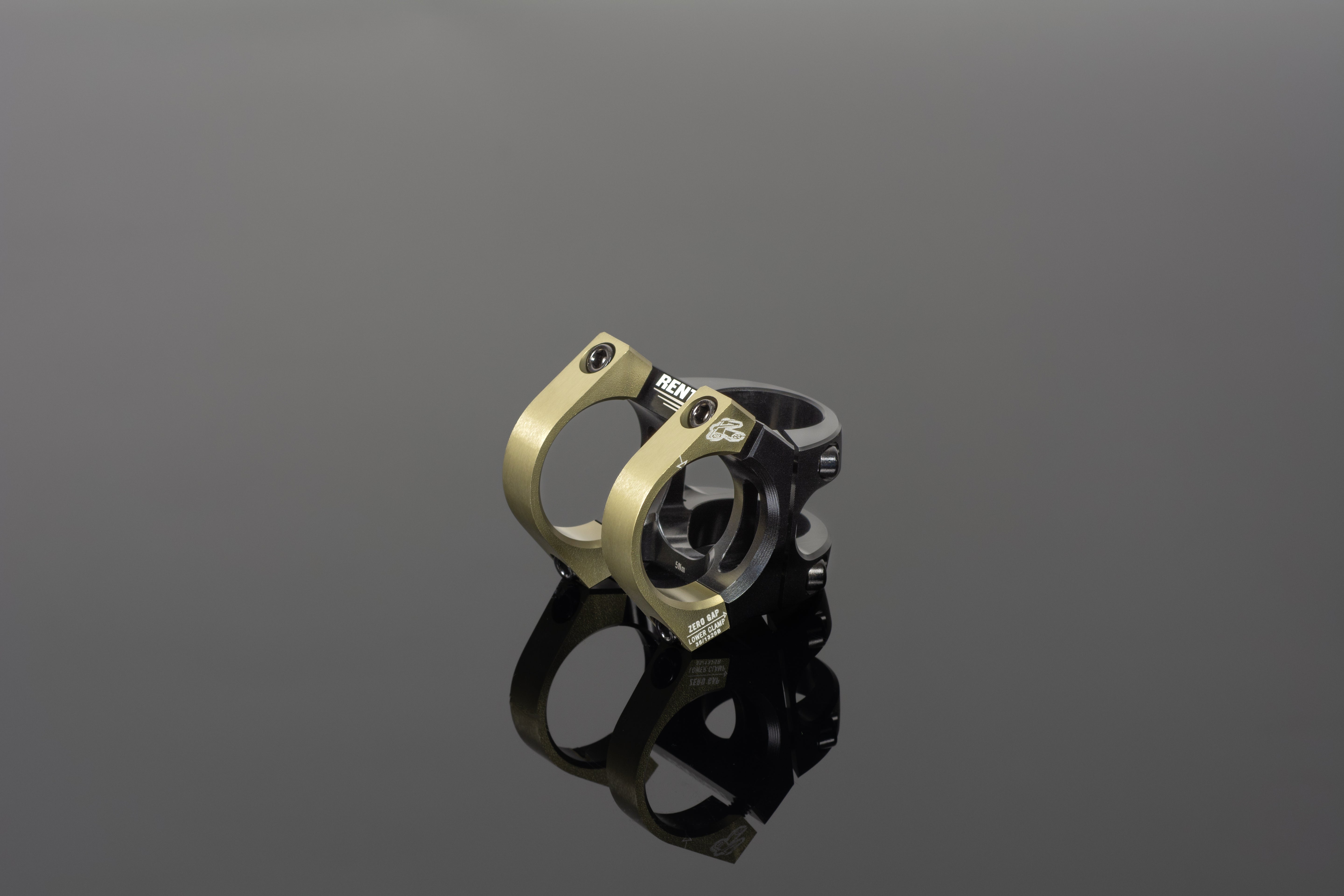 Apex V2 MTB Stem Black/Gold / 35mm / 33mm