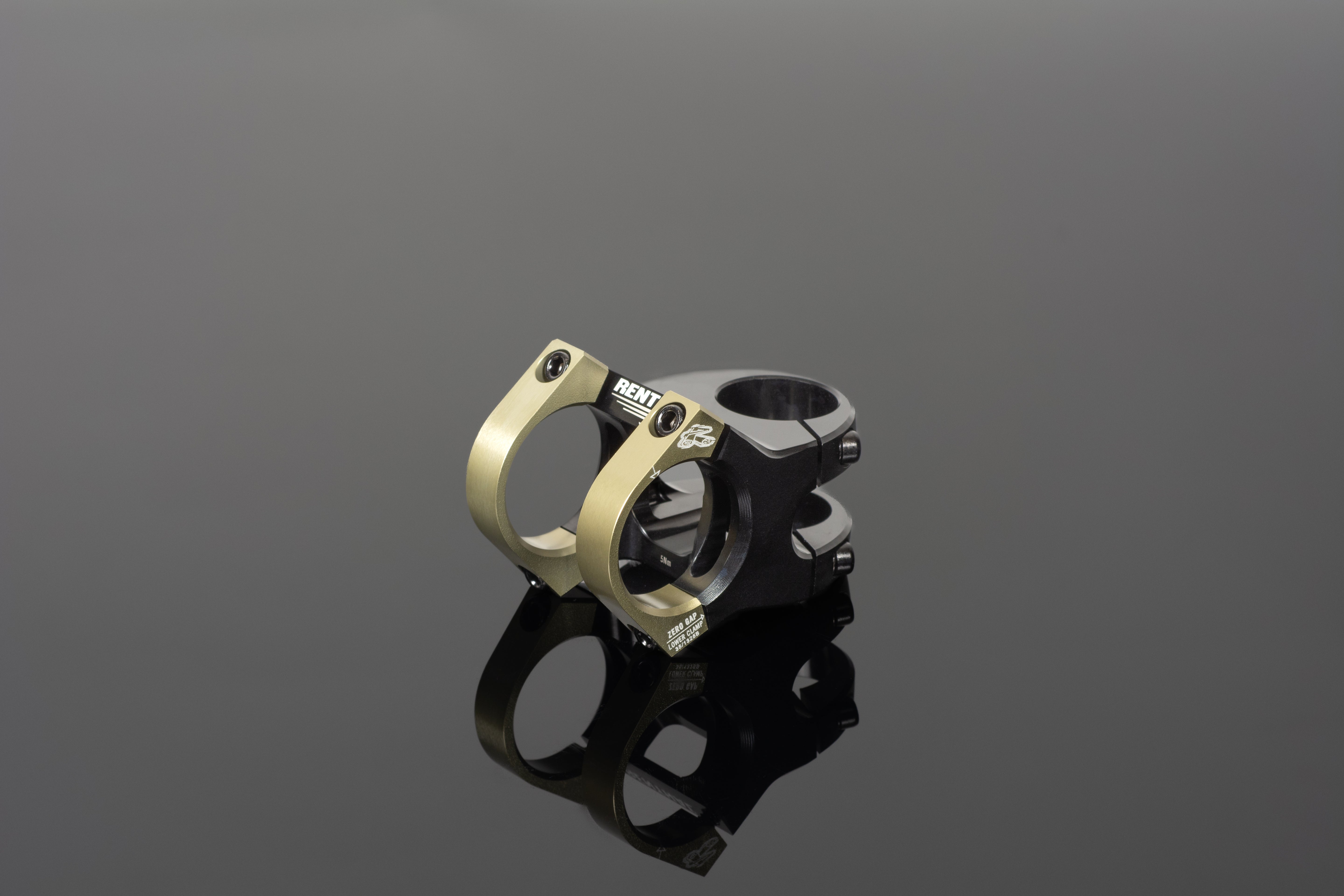 Apex V2 MTB Stem Black/Gold / 35mm / 50mm