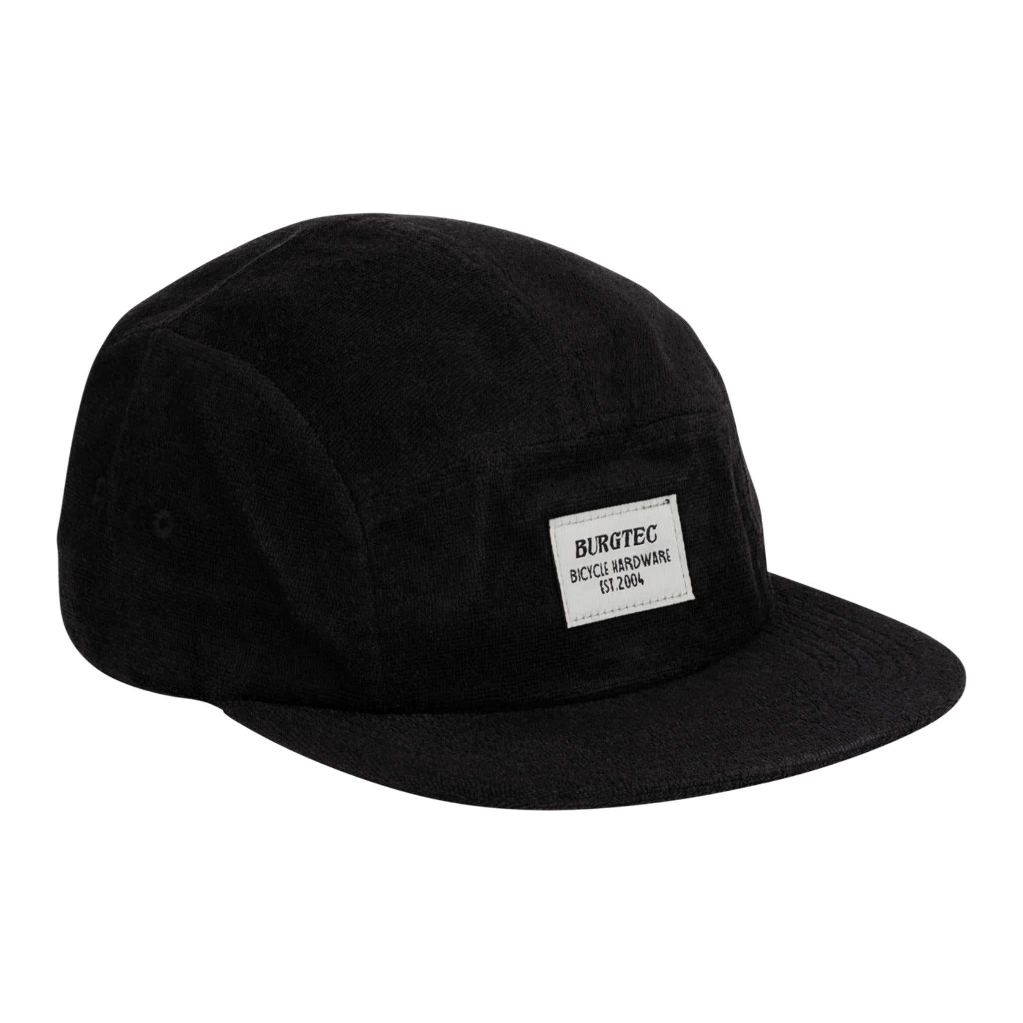 Arcade Five Panel Baseball Cap Black