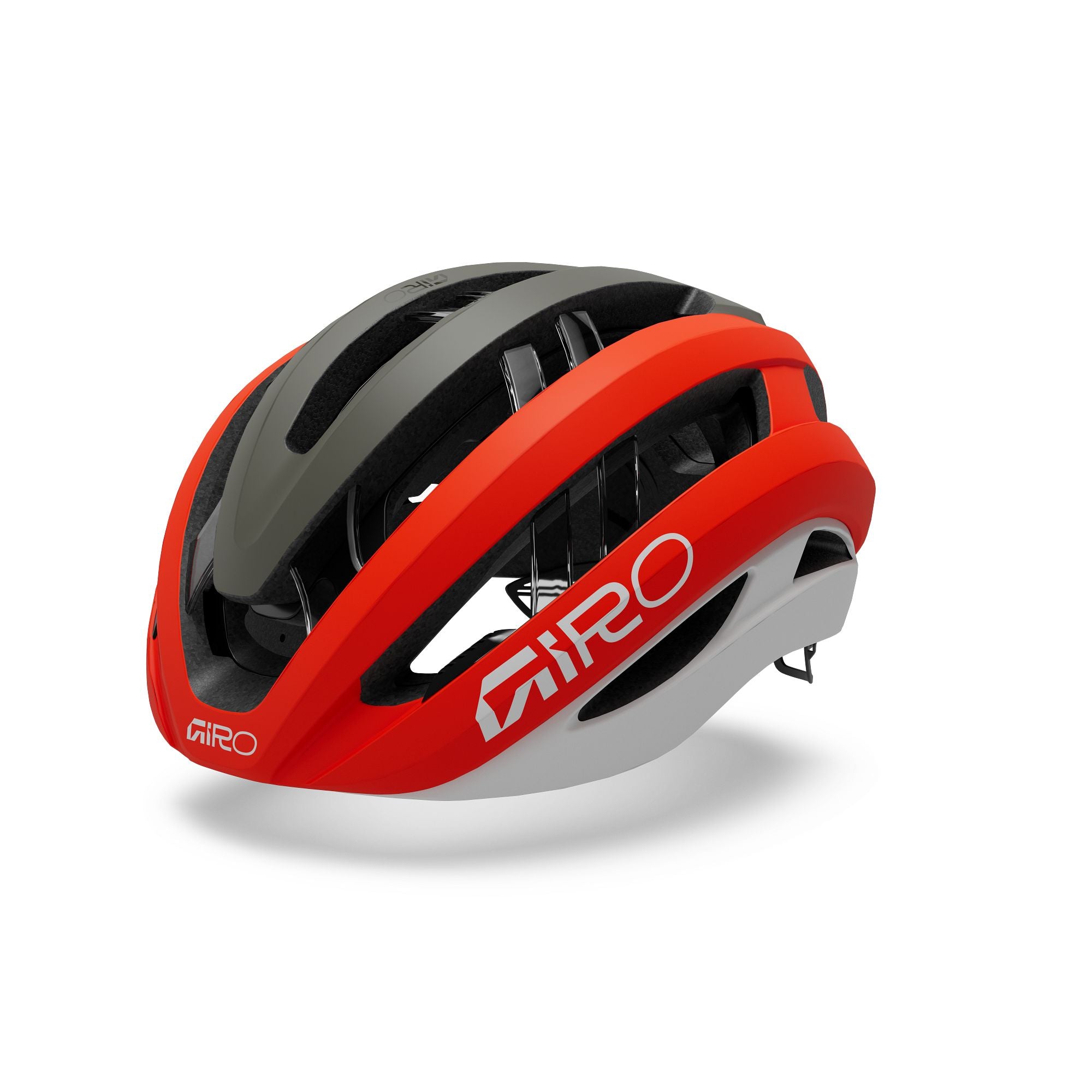 Aries Spherical Road Helmet Flame Red / L