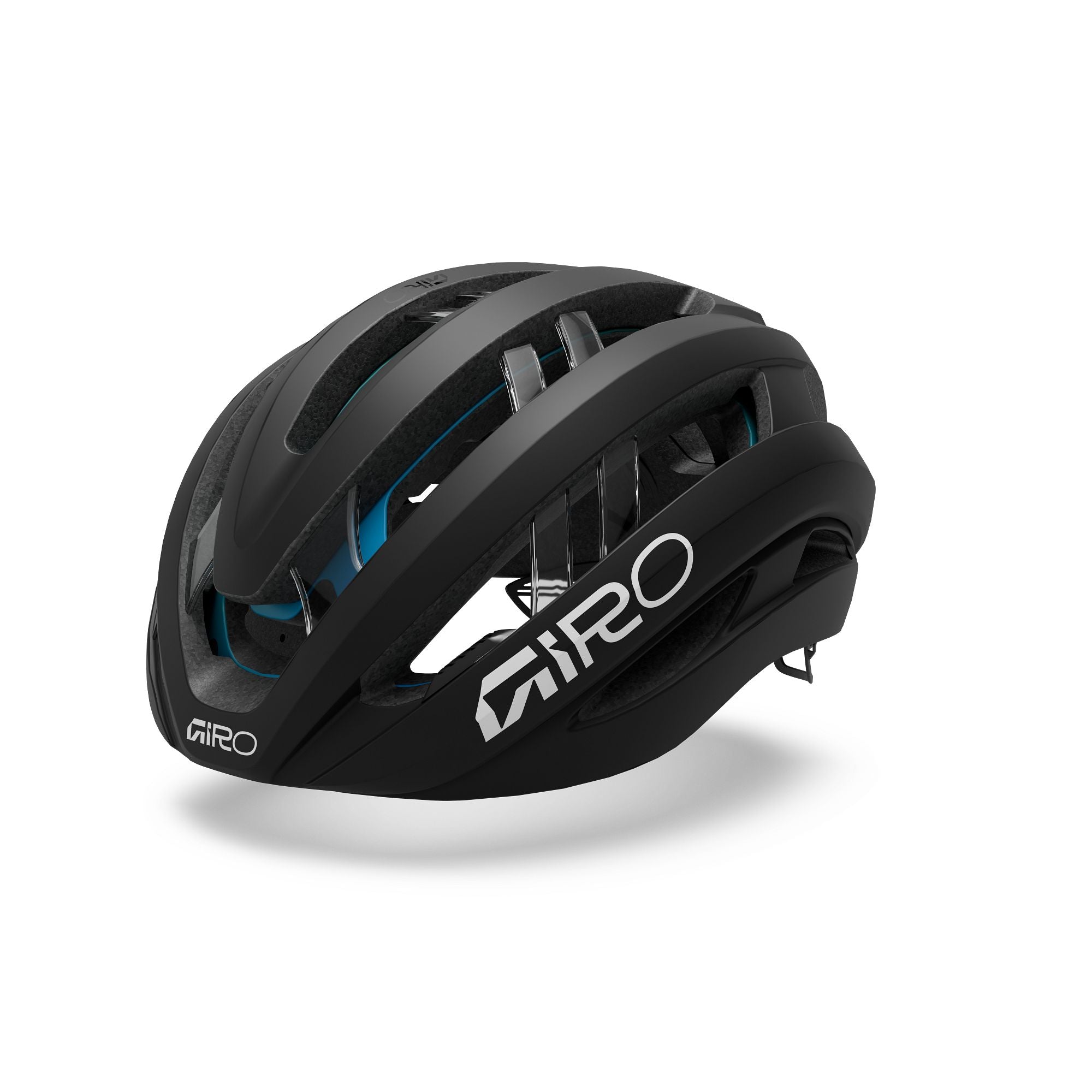 Aries Spherical Road Helmet Matte Black/White / L