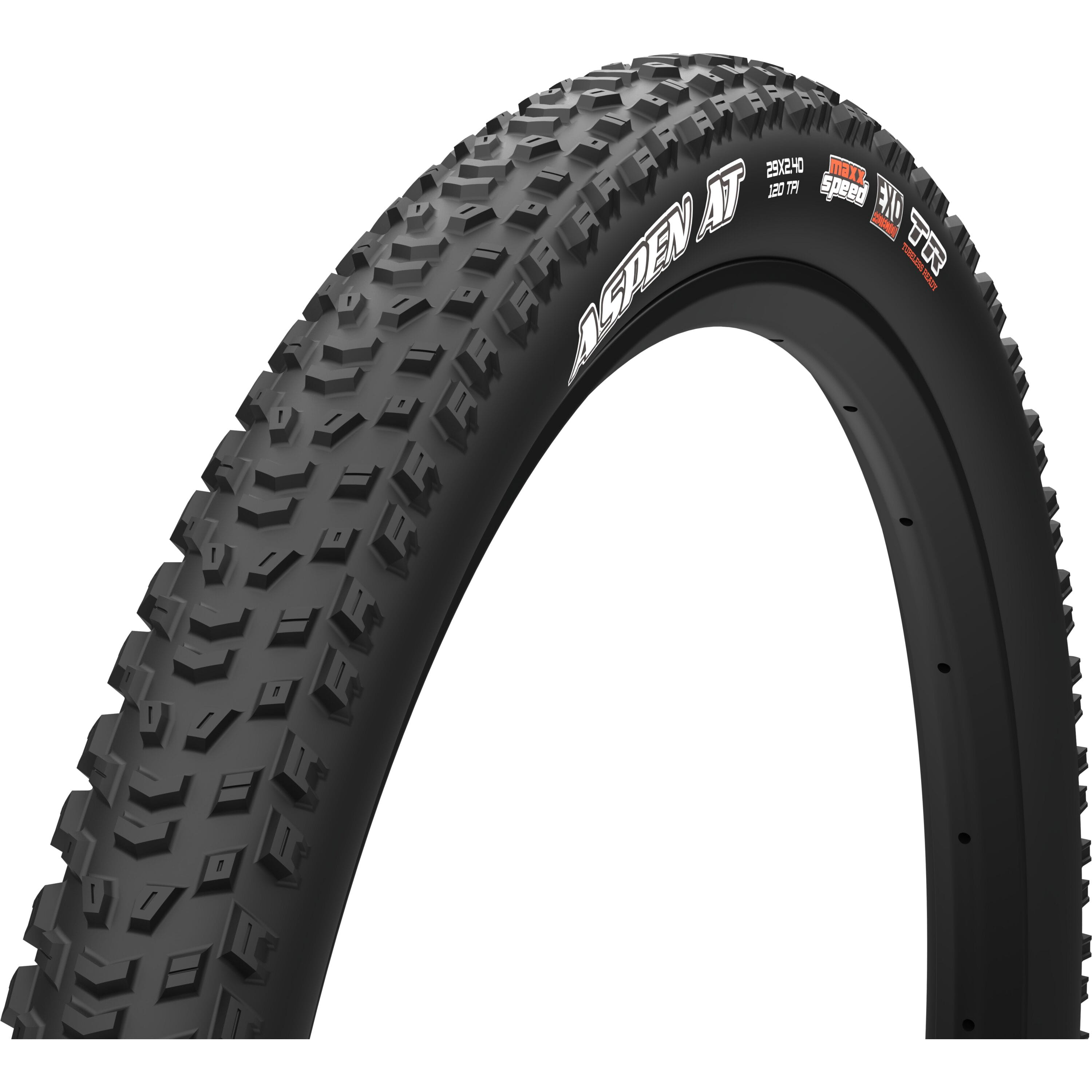 Aspen AT Tyre Black / 29 x 2.40 / MaxxSpeed EXO TR 120 TPI