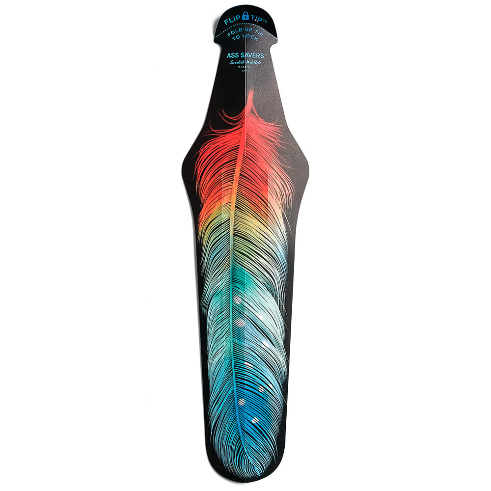 Ass Savers Regular Mudguard Feather Tropical / Rear