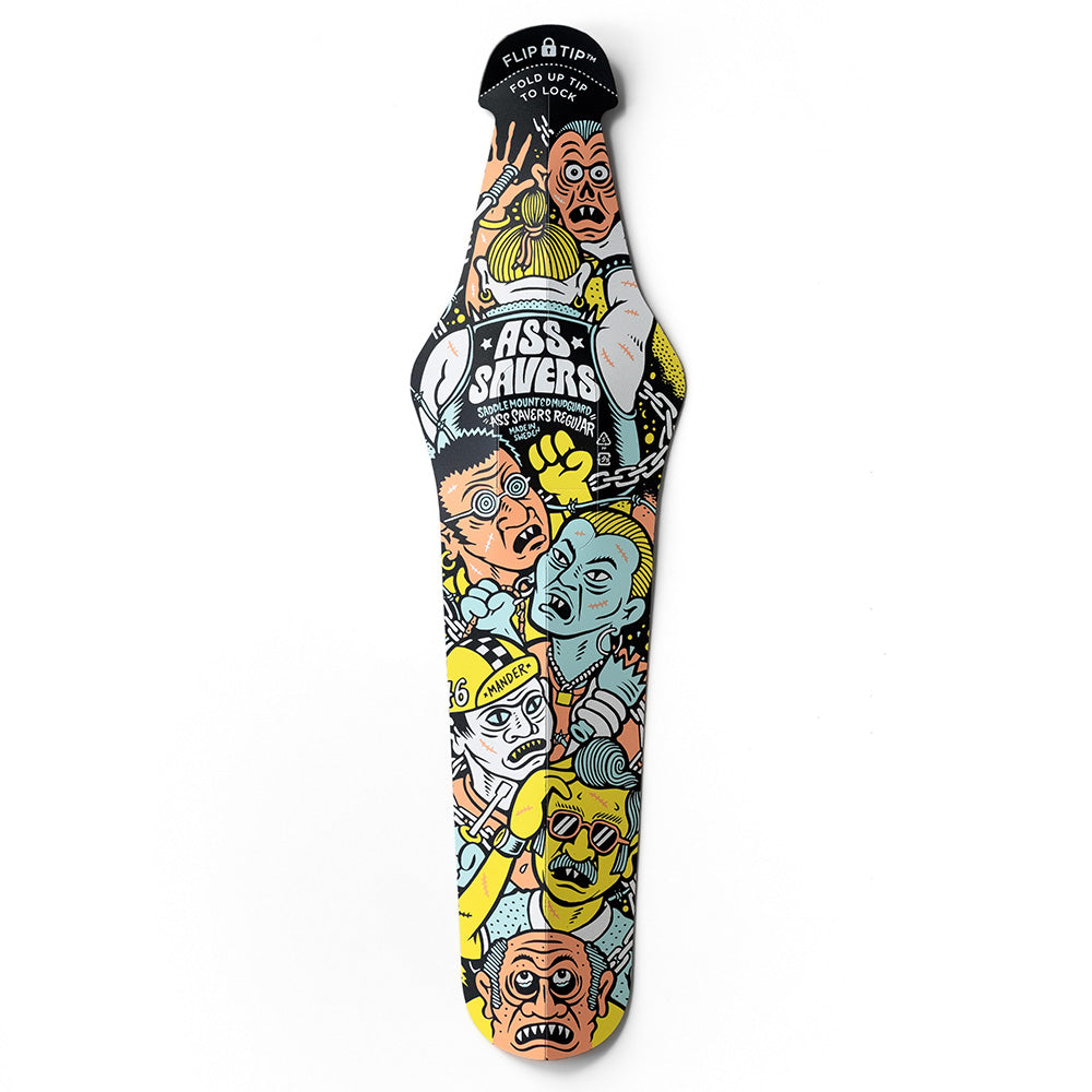 Ass Savers Regular Mudguard Monster Mayhem / Rear