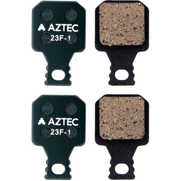 Aztec e-Bike Disc Brake Pads for Magura MT5 / MT7 (2 Pairs) Green / One size