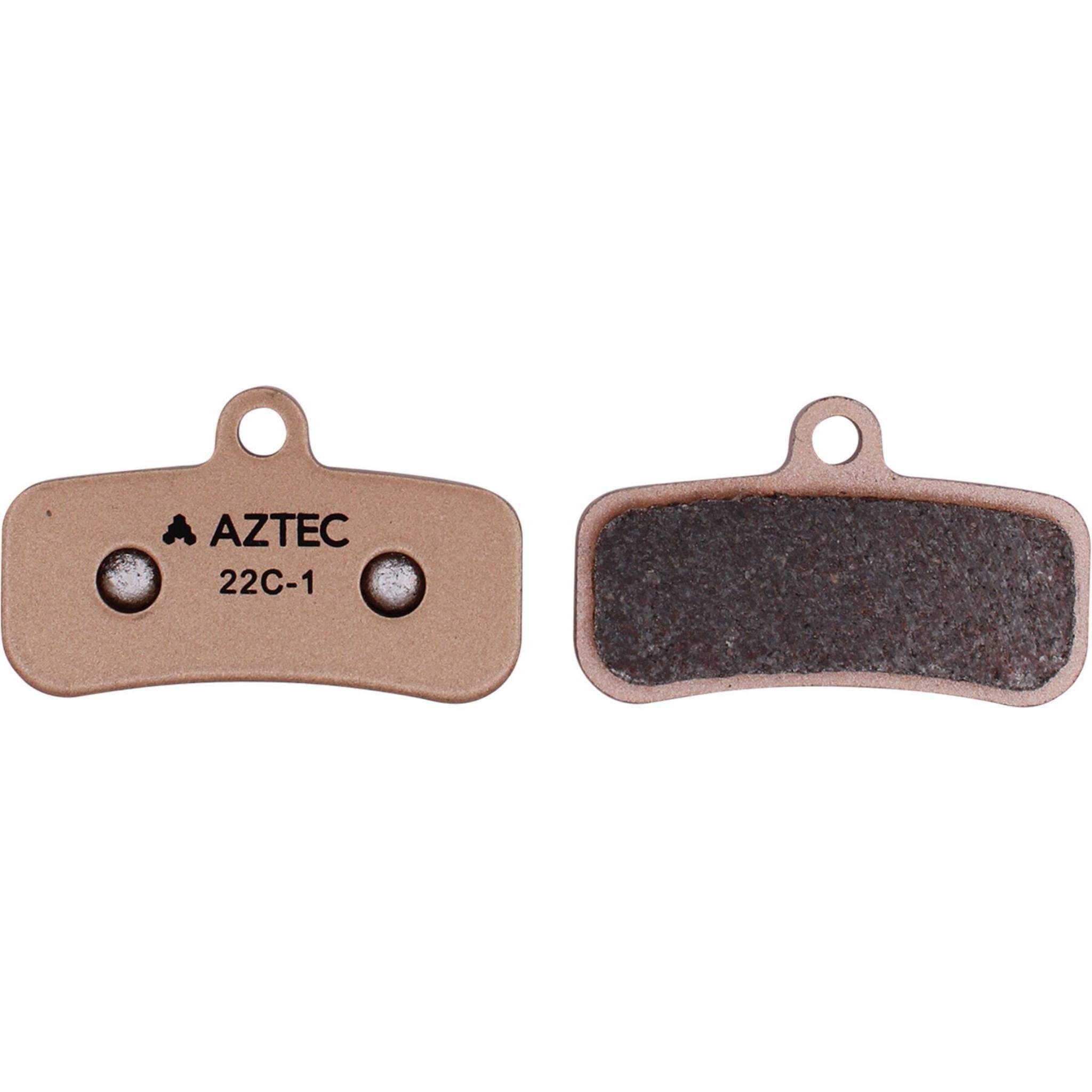Aztec Sintered Shimano Saint Disc Brake Pads Gold