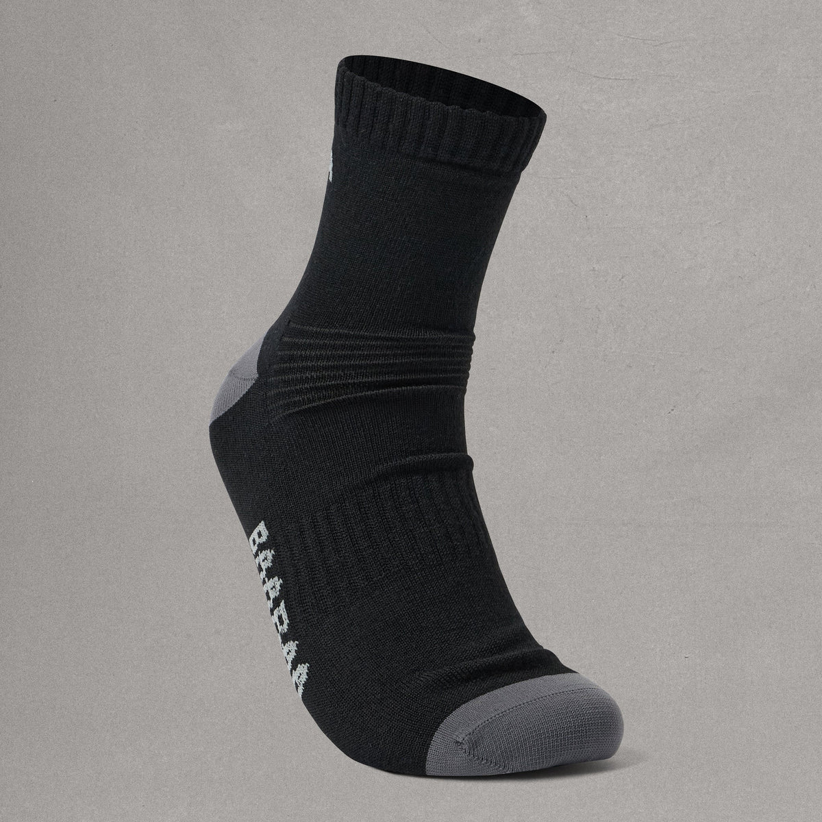 BaaBaa Merino Sock (Twin Pack) Black / S