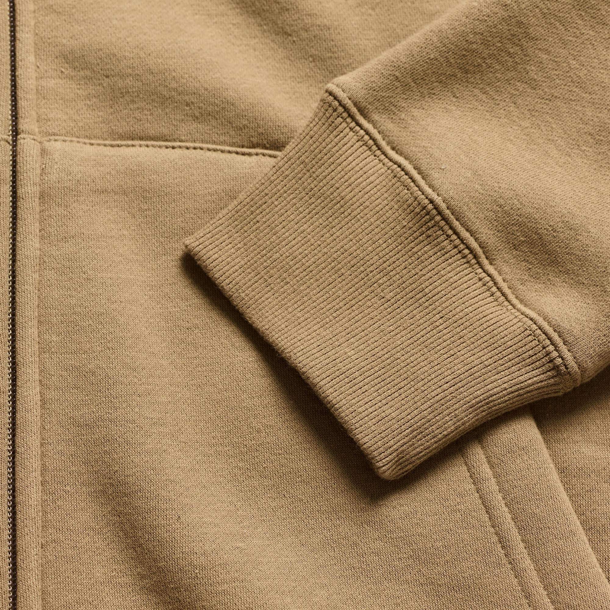 Badge Zip Up Hoodie