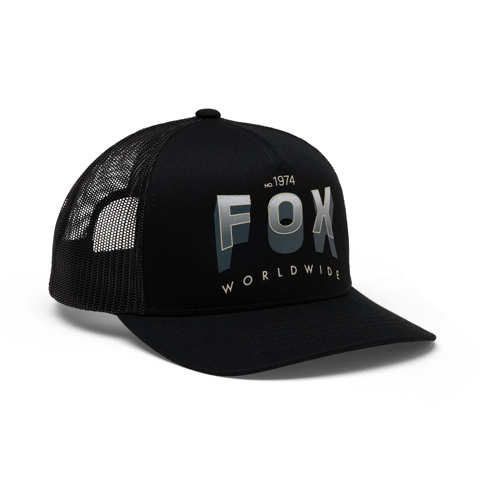 Block Mesh Trucker Hat Black / OS