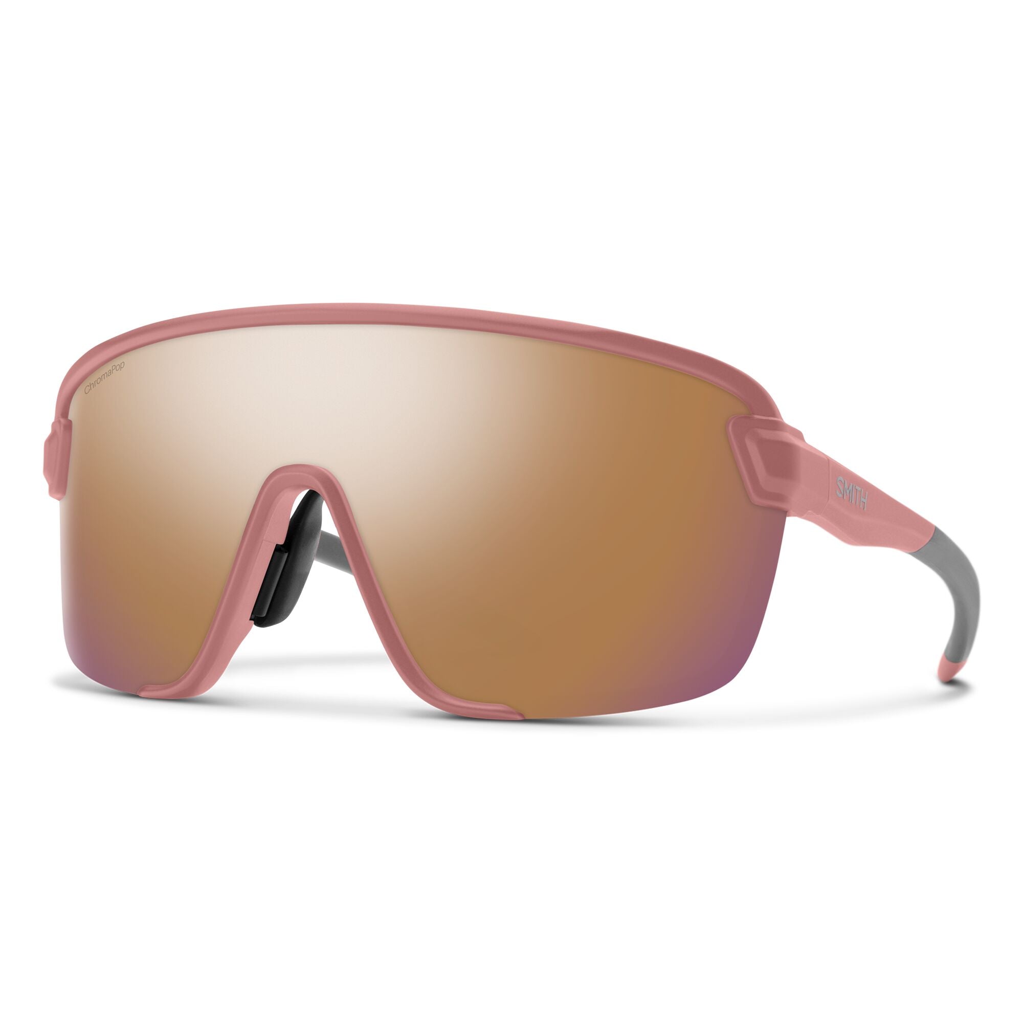 Bobcat Glasses Matte Chalk Rose / ChromaPop Rose Gold Mirror