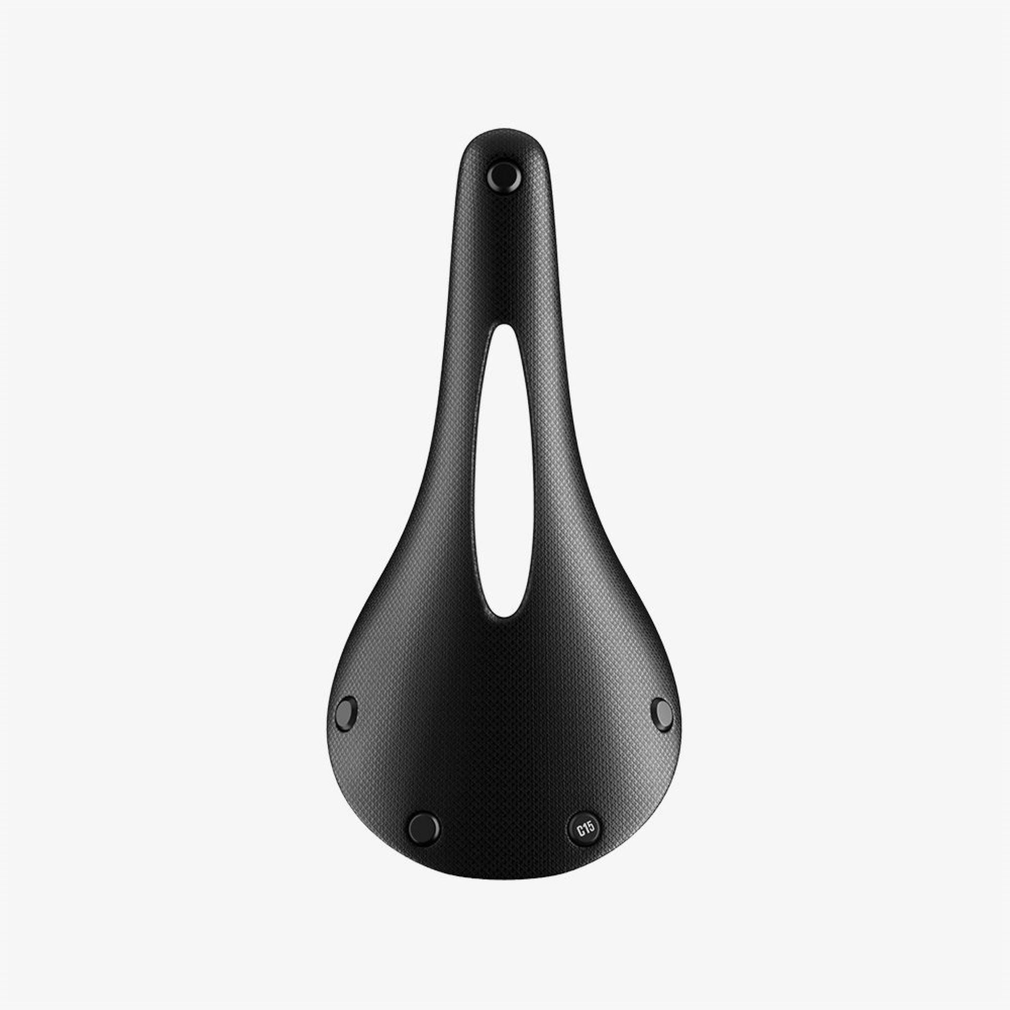 Brooks C15 Cambium Carved All-Weather Saddle Black / 140mm