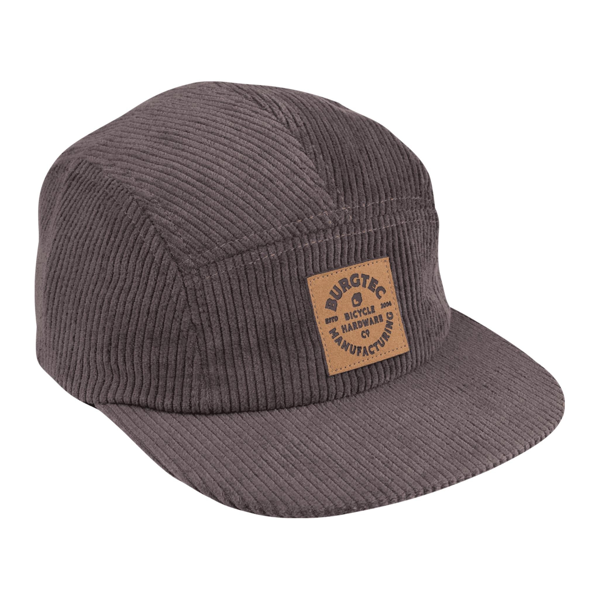 Burgtec Bandit Corduroy Five Panel Hat Slate / One Size