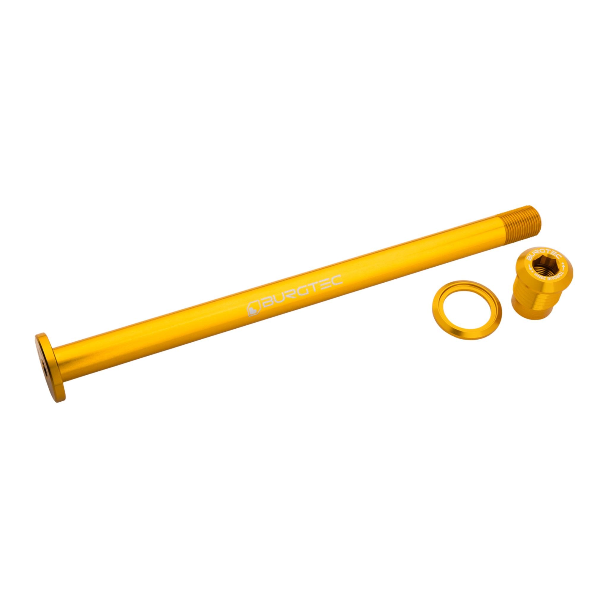 Burgtec Evil 183.5mm Rear Axle Burgtec Bullion Gold