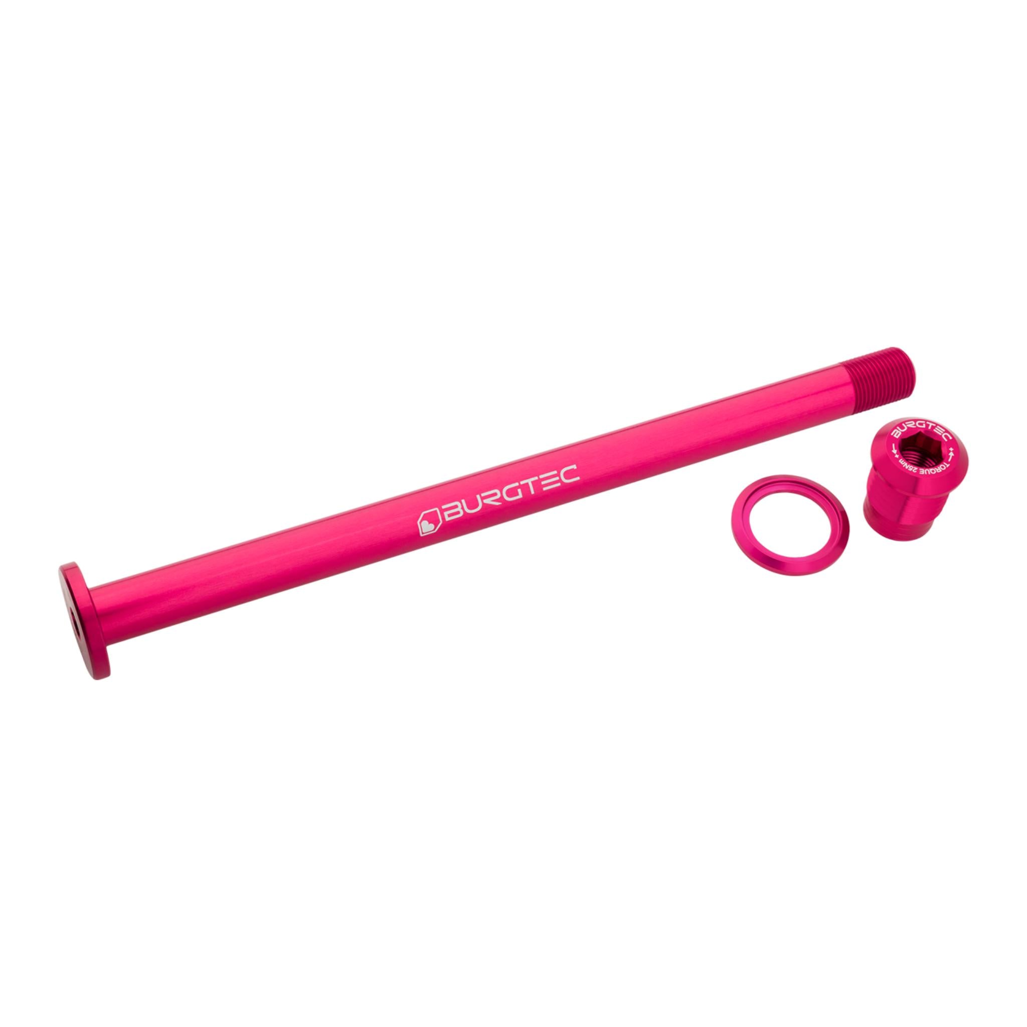 Burgtec Evil 183.5mm Rear Axle Toxic Barbie Pink