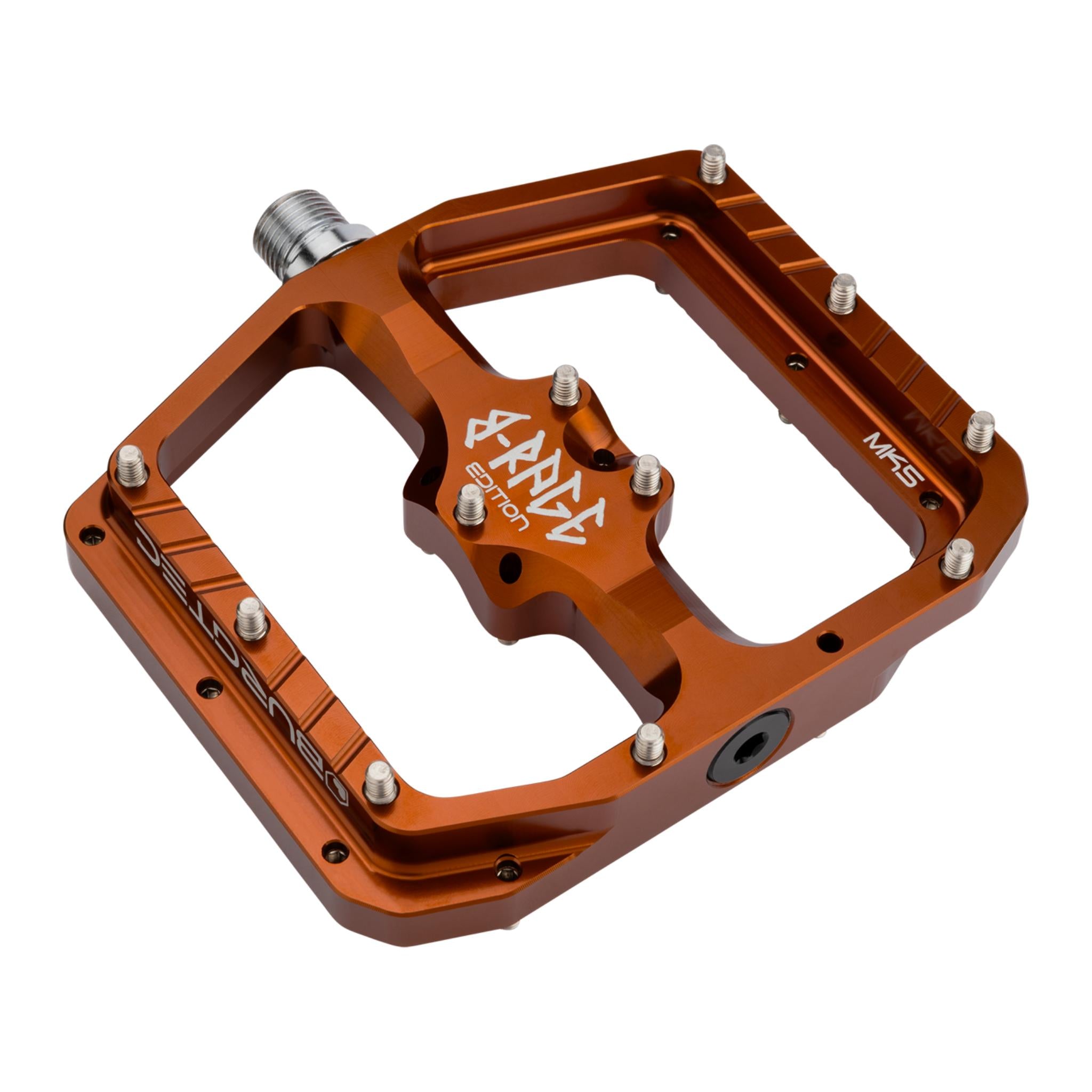 Burgtec Penthouse Flat MK5 B-Rage Edition Pedals Kash Bronze