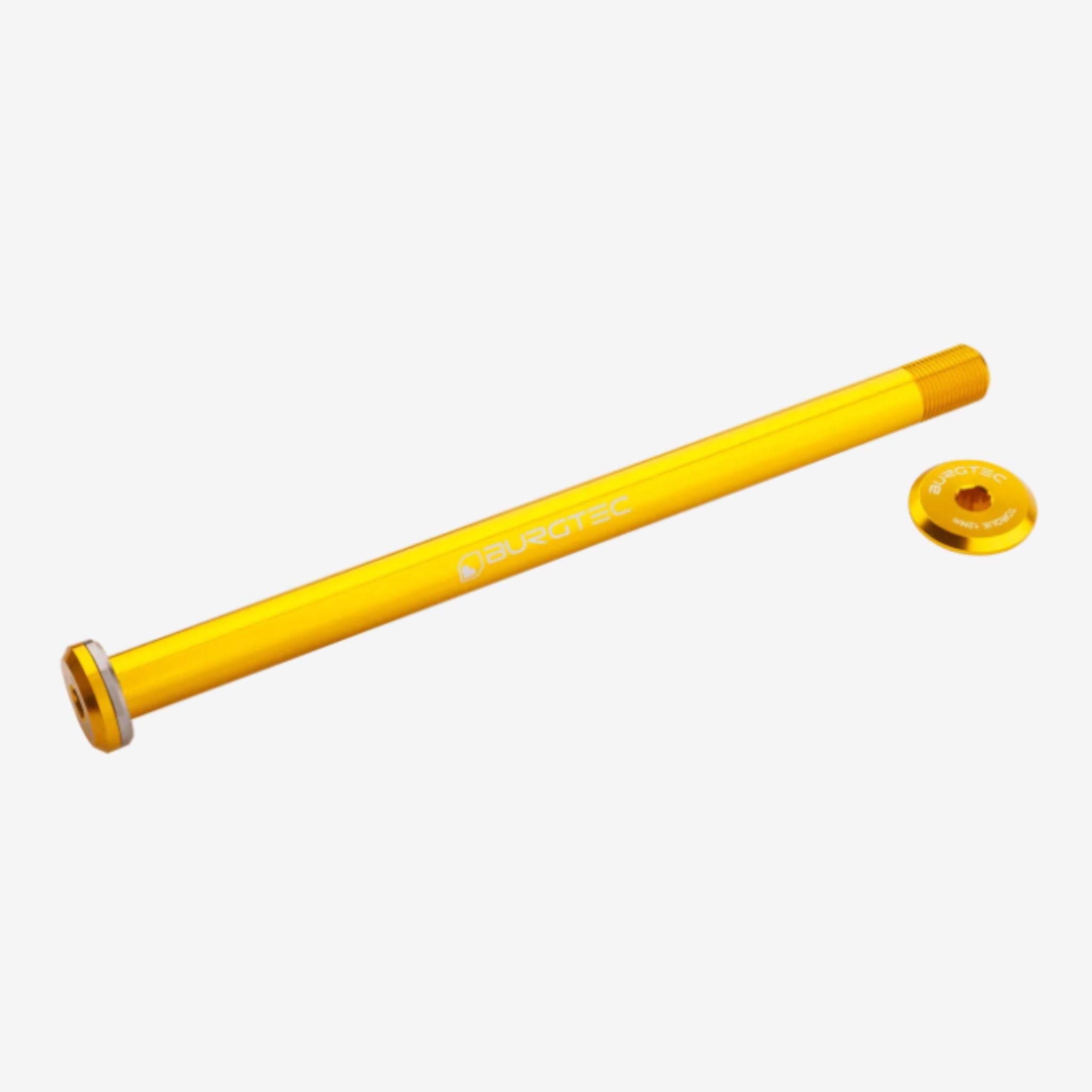 Burgtec Santa Cruz V10 182mm Rear Axle Burgtec Bullion Gold