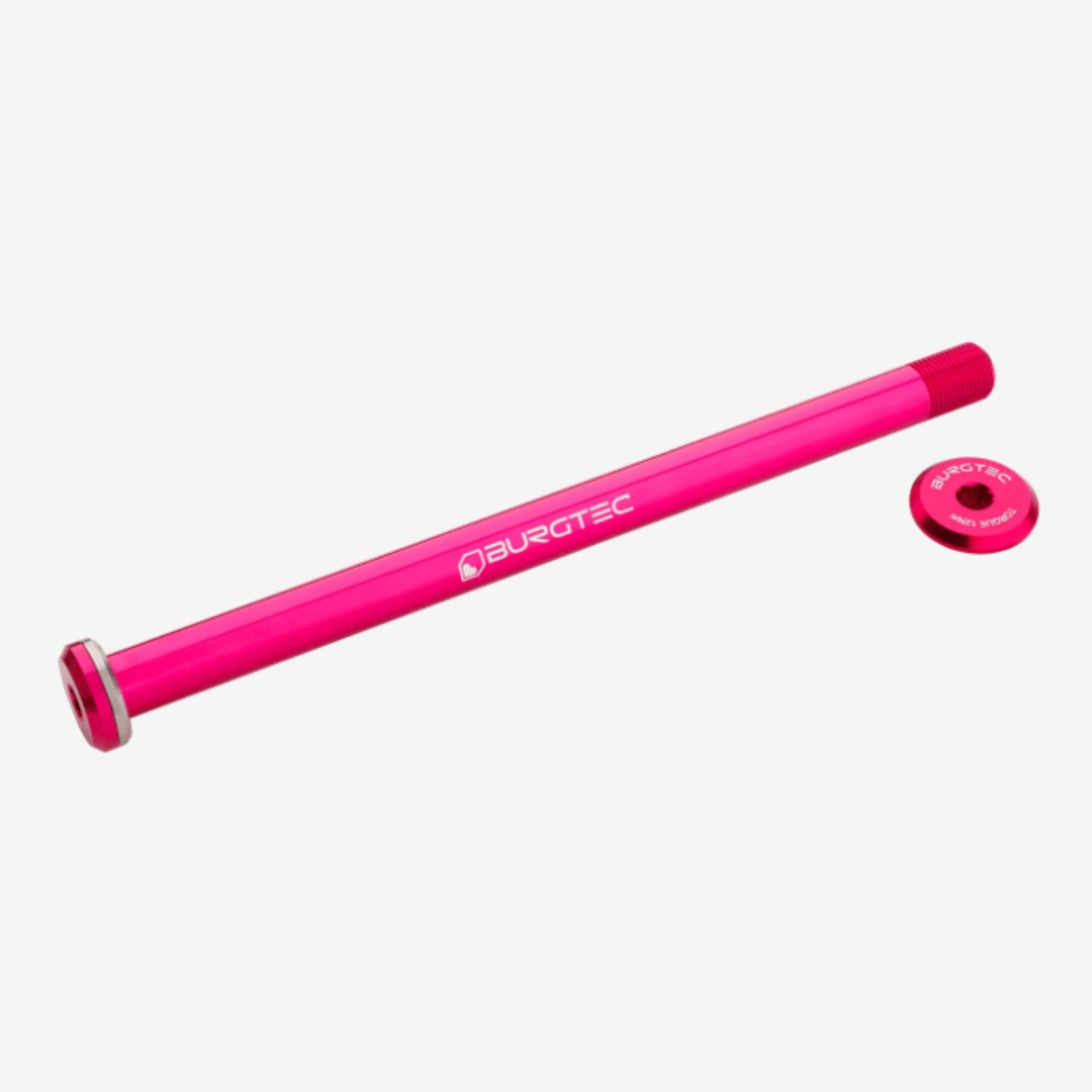 Burgtec Santa Cruz V10 182mm Rear Axle Toxic Barbie Pink