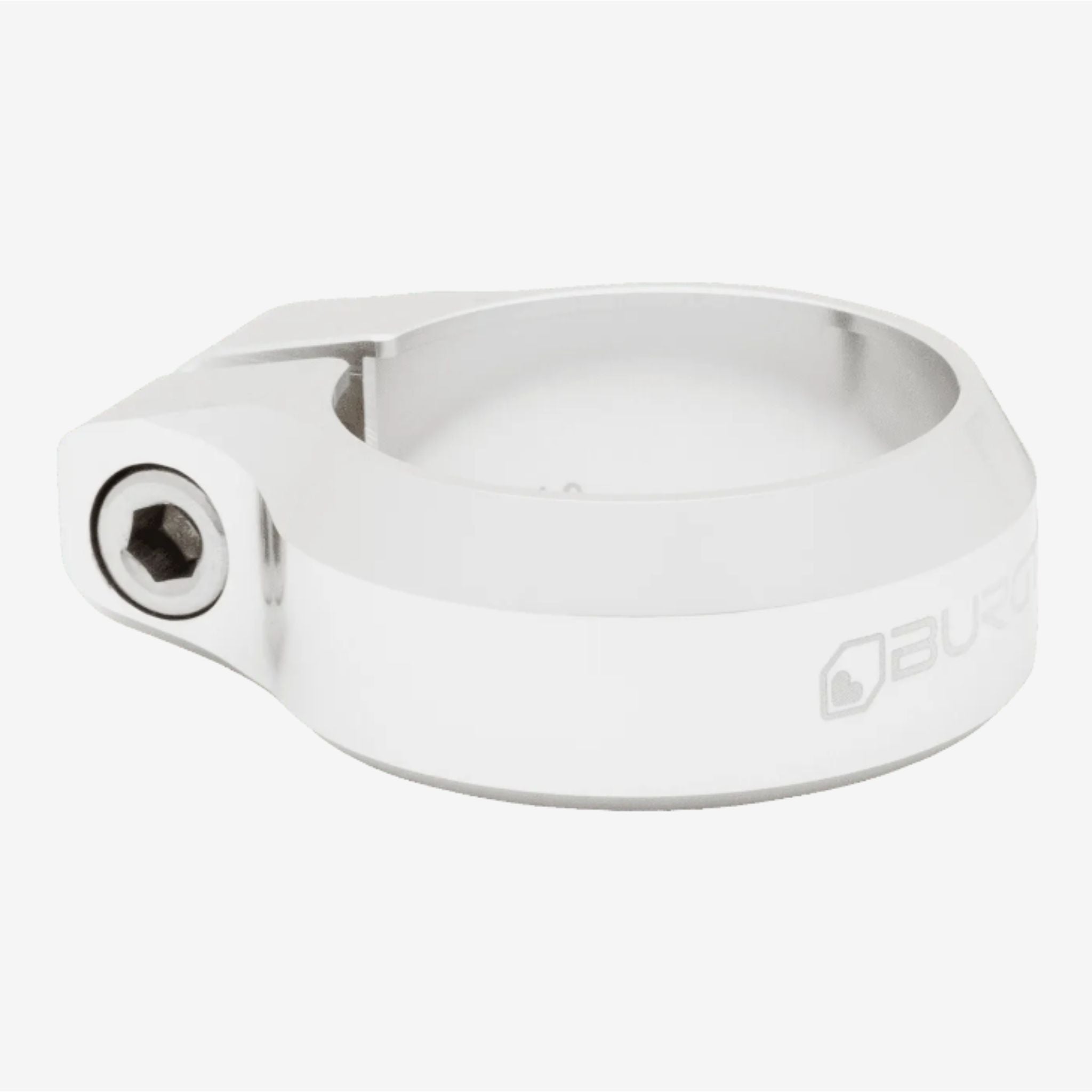 Burgtec Seat Clamp Rhodium Silver / 34.9mm