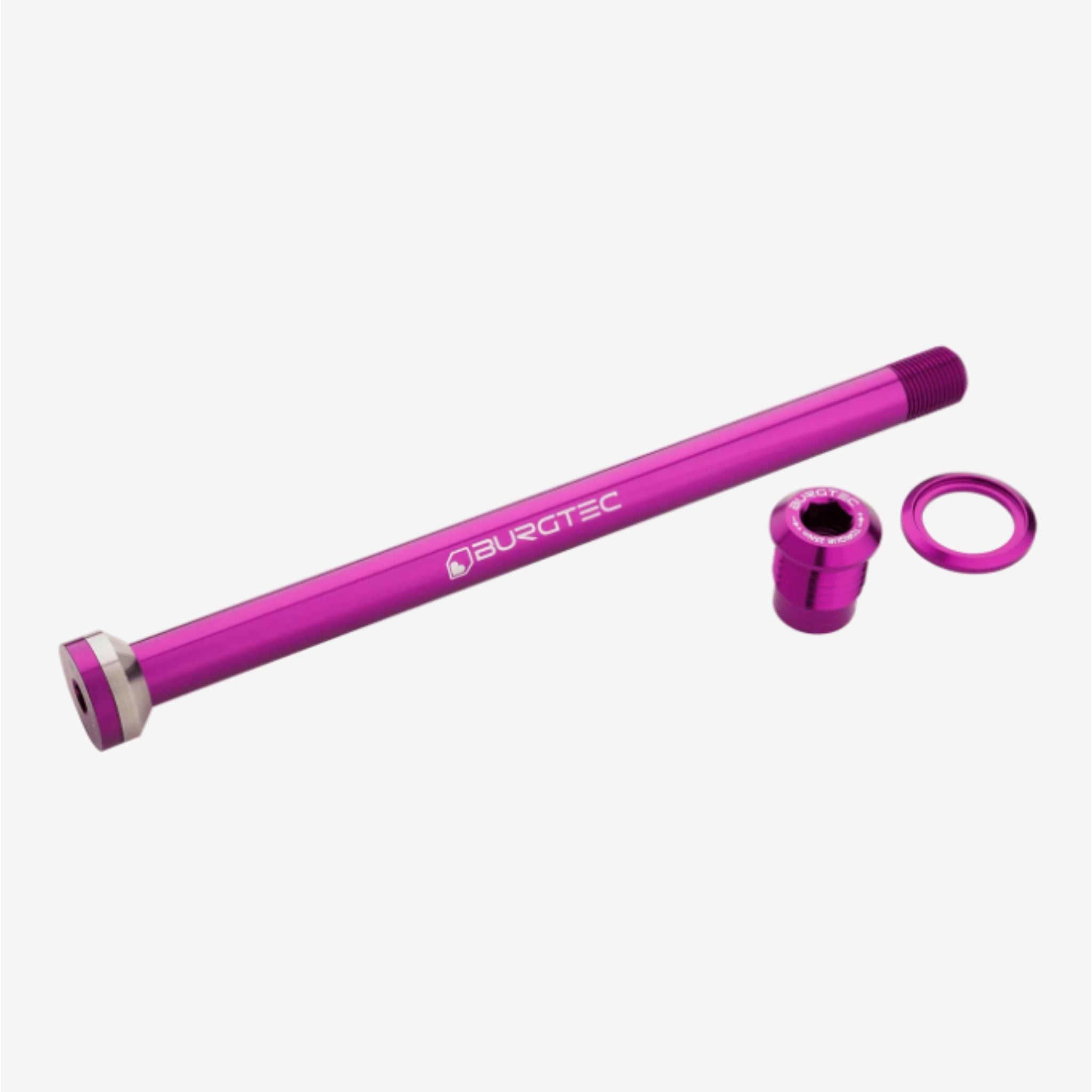 Burgtec Transition 175mm Rear Axle Purple Rain