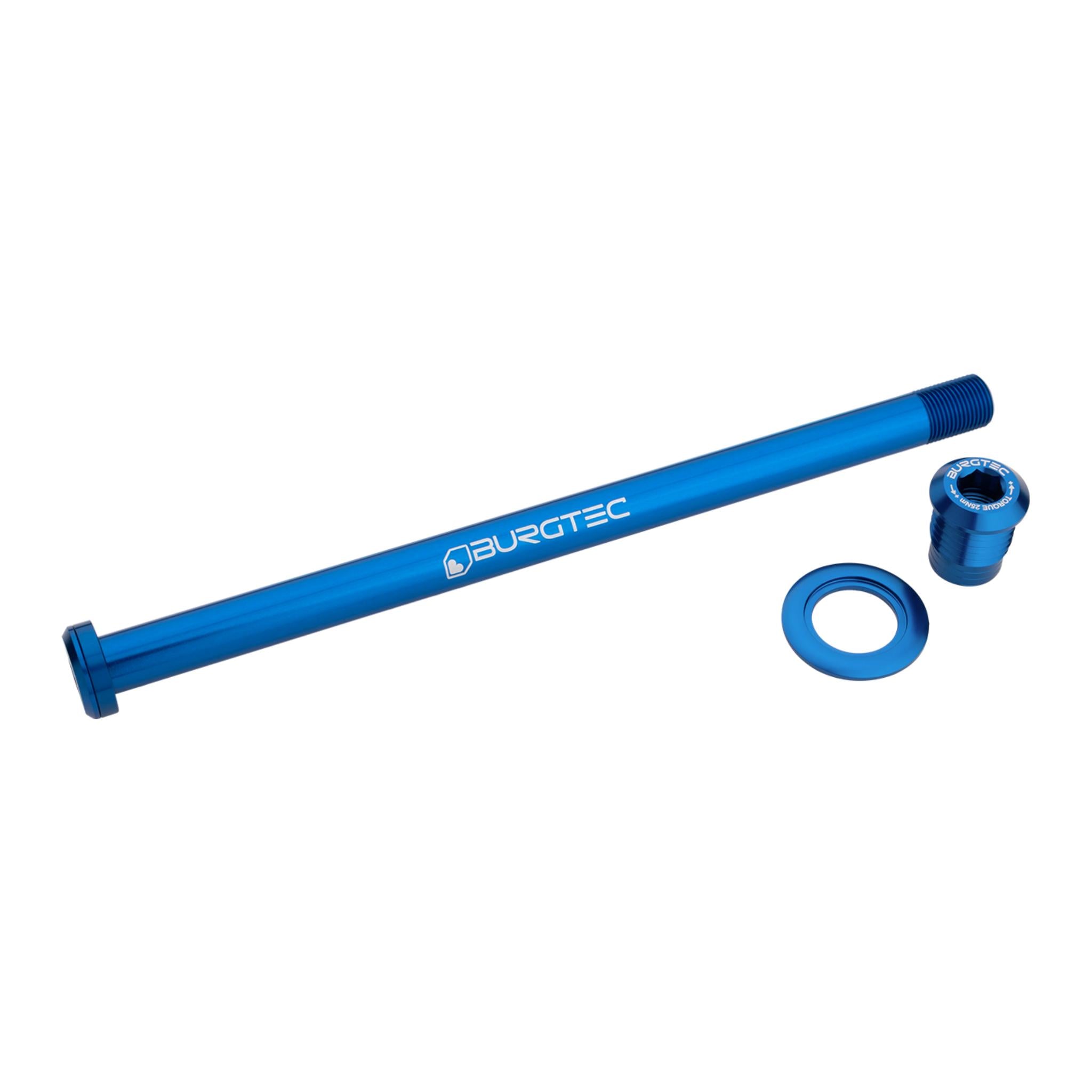 Burgtec Trek Session 194mm Rear Axle Deep Blue