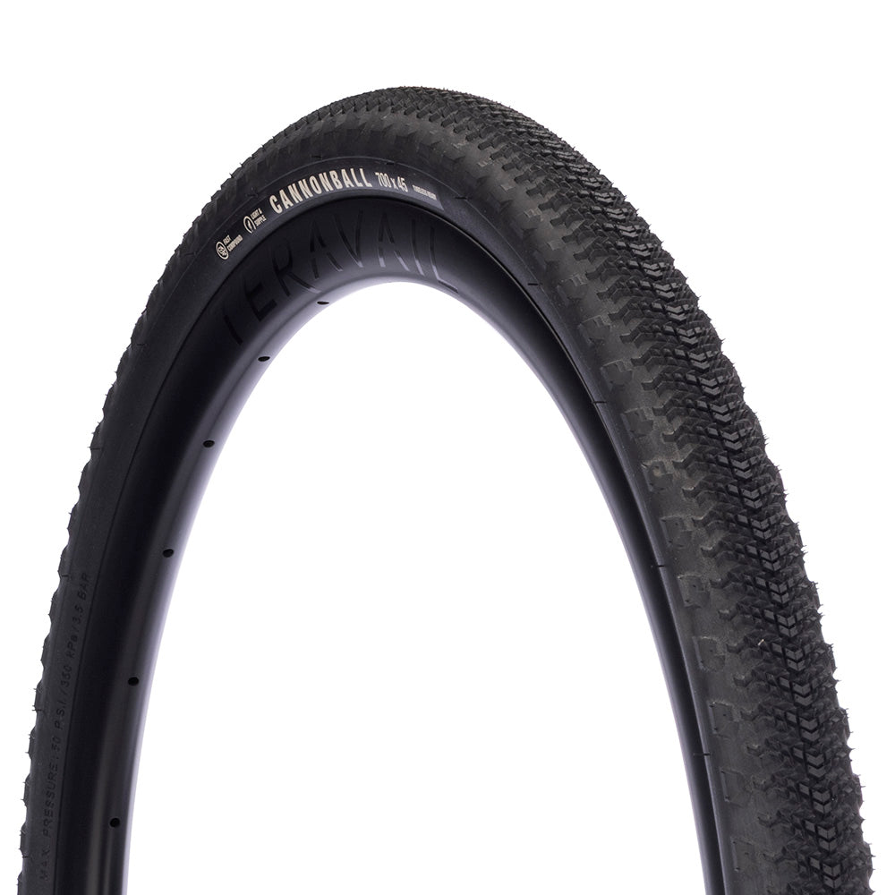 Cannonball Gravel Tyre Black / 700 x 40 / Durable