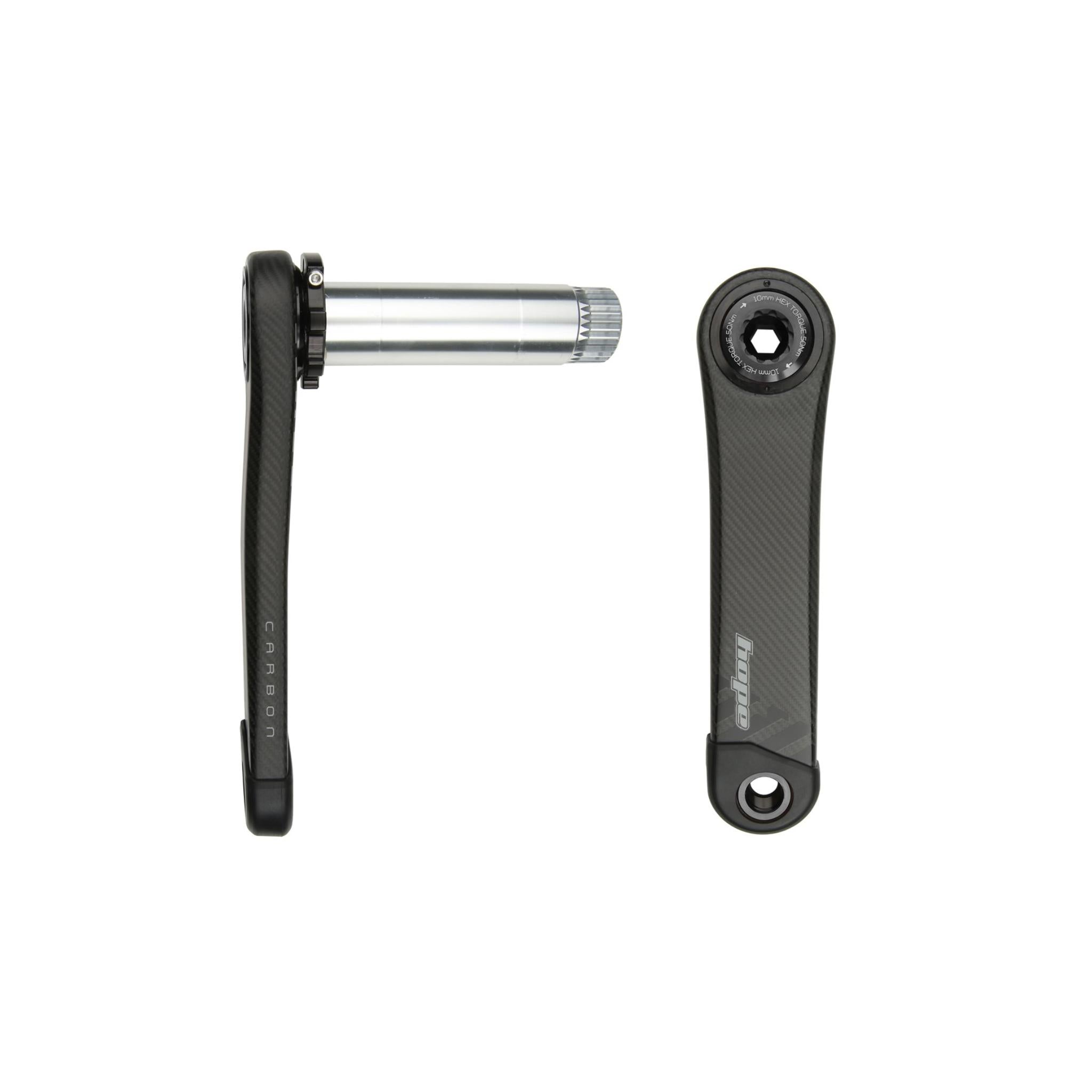 Carbon RX Gravel Crankset Black / 165mm / Regular