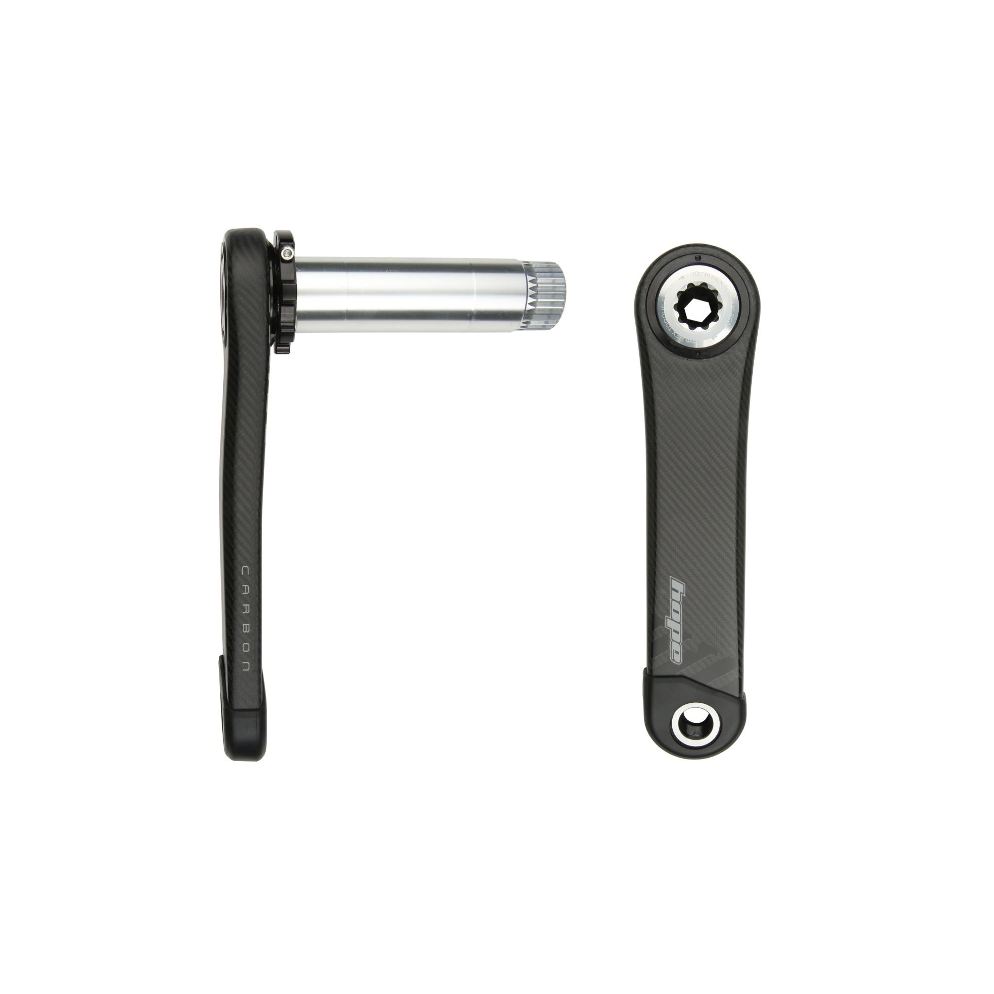 Carbon RX Gravel Crankset Silver / 165mm / Regular