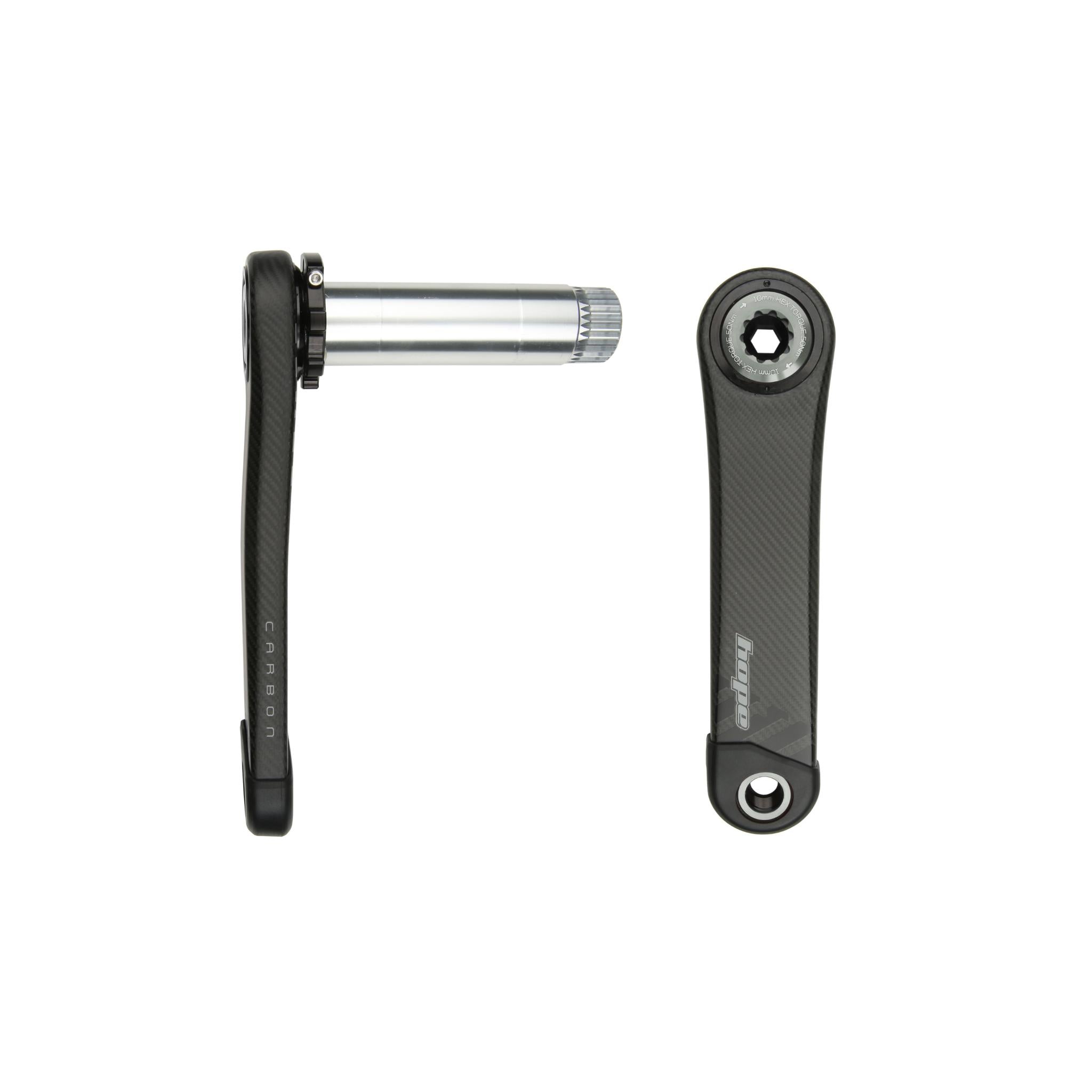 Carbon RX Gravel Crankset Smoke / 165mm / Regular
