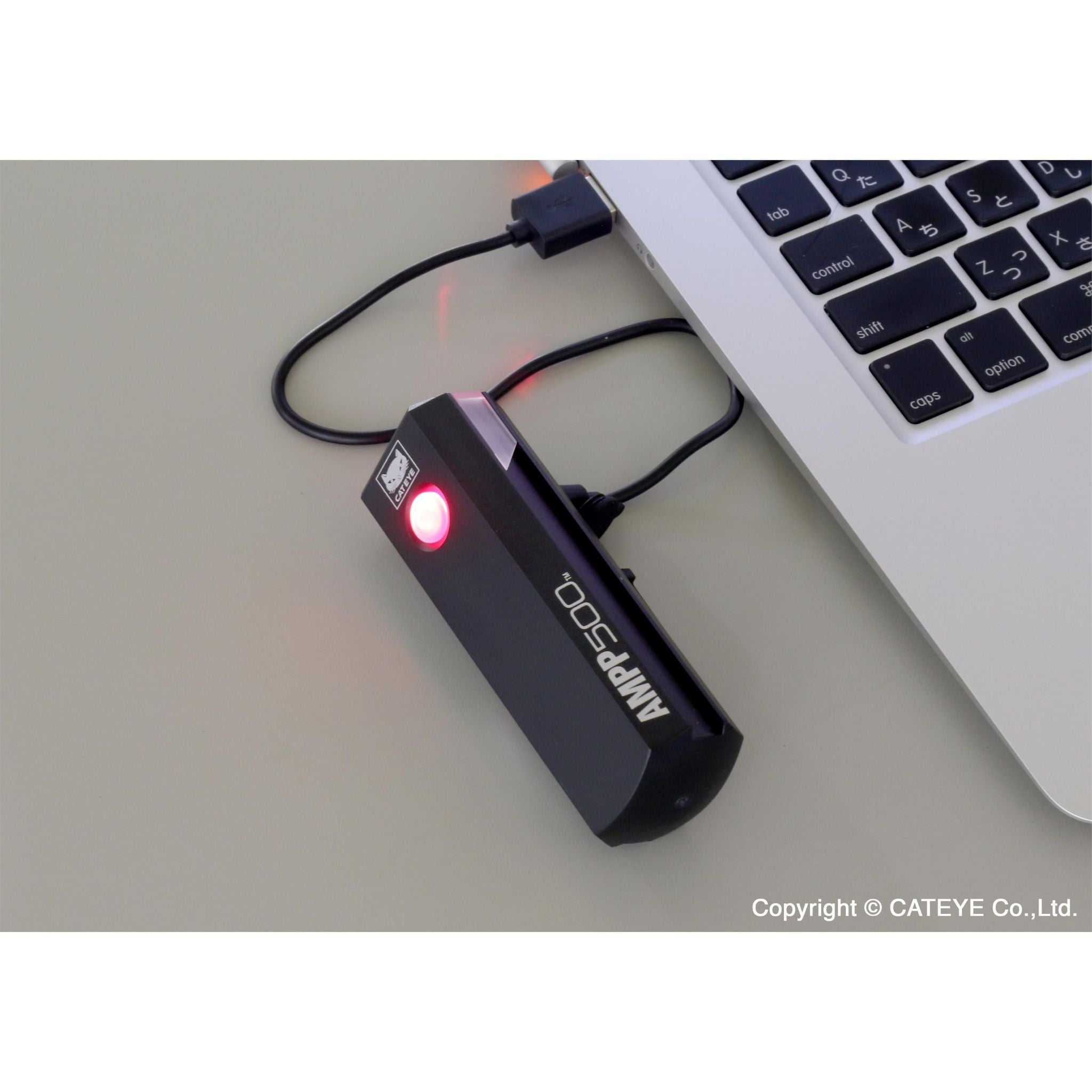 Cateye AMP 500S & Viz 150 Front & Rear Bike Light Set Black