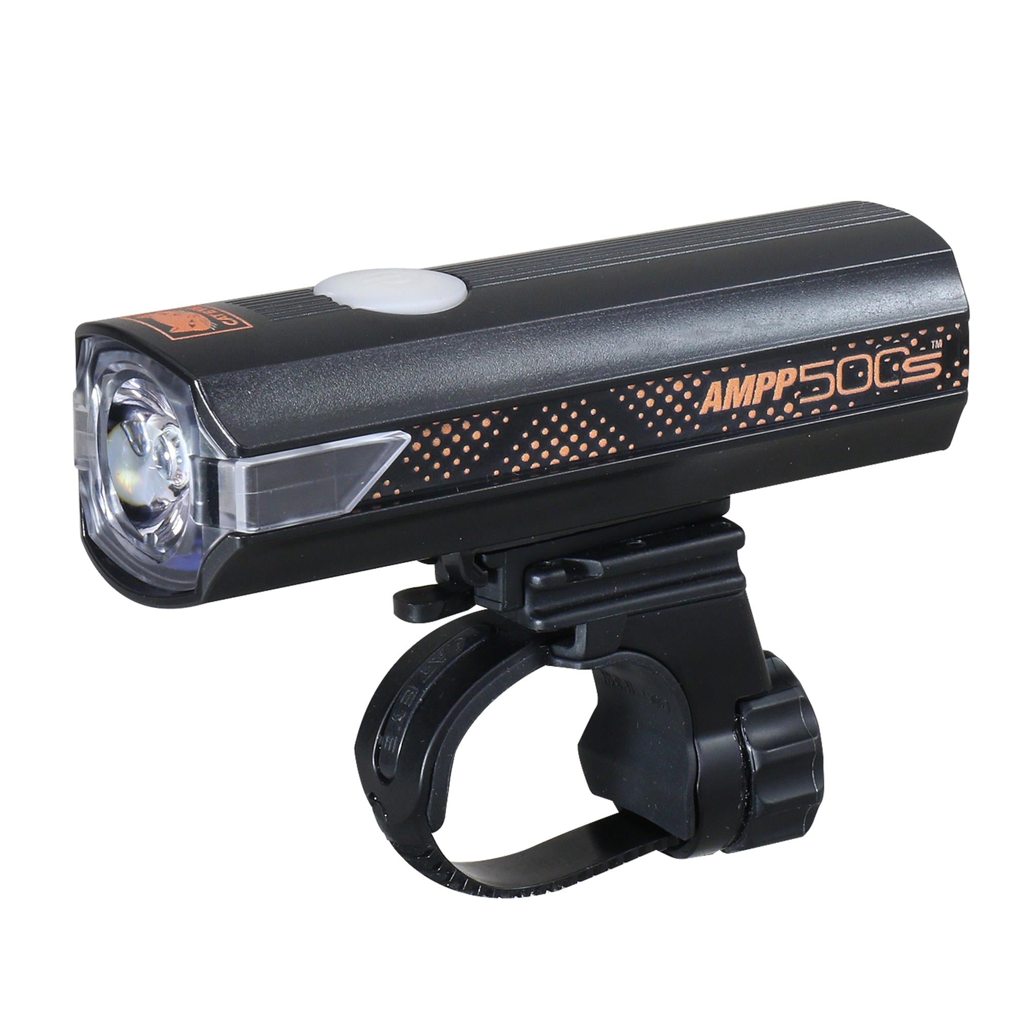 Cateye AMPP 500S Front Bike Light Orange