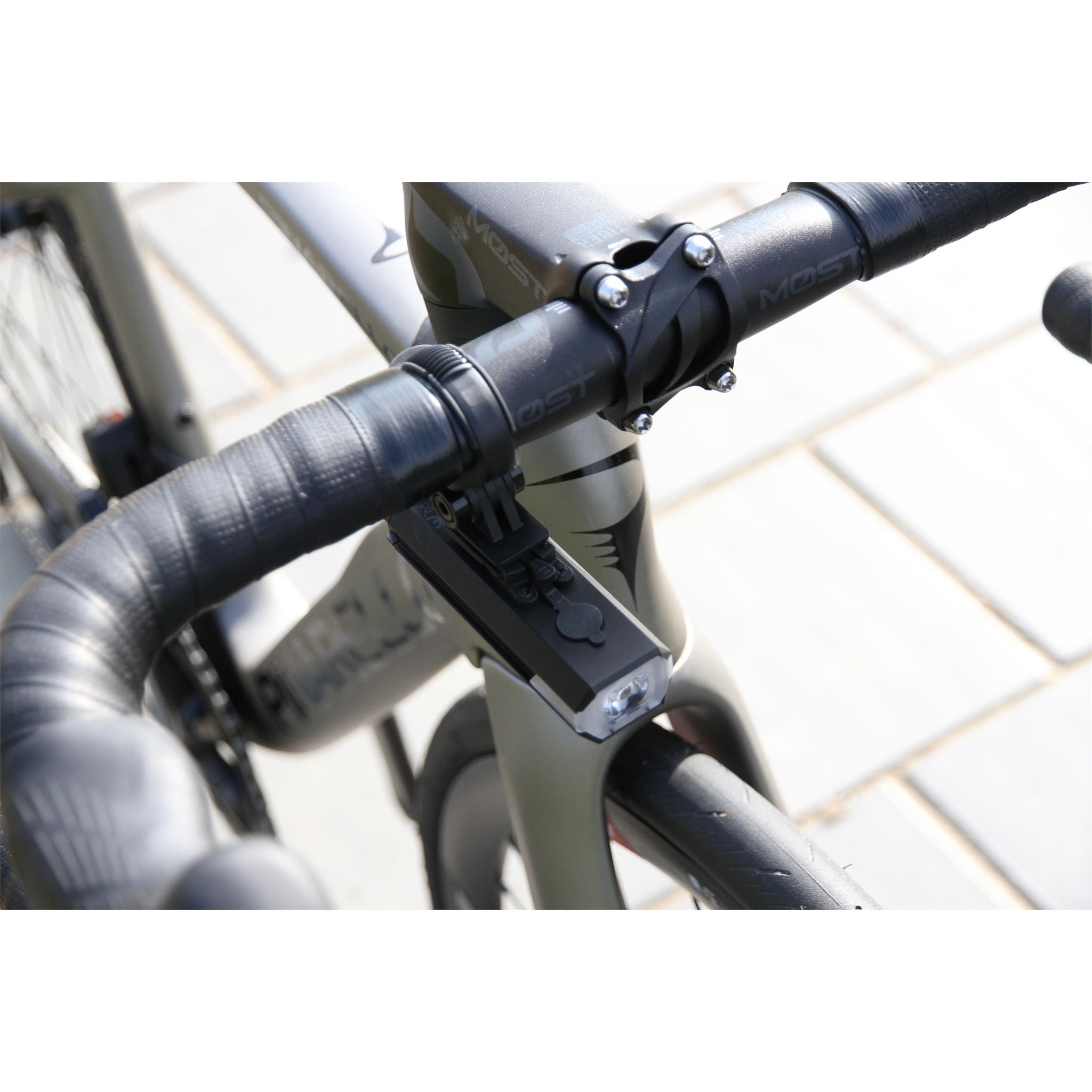 Cateye Flextight H-34 Front Bike Light Aero Mount Bracket Black