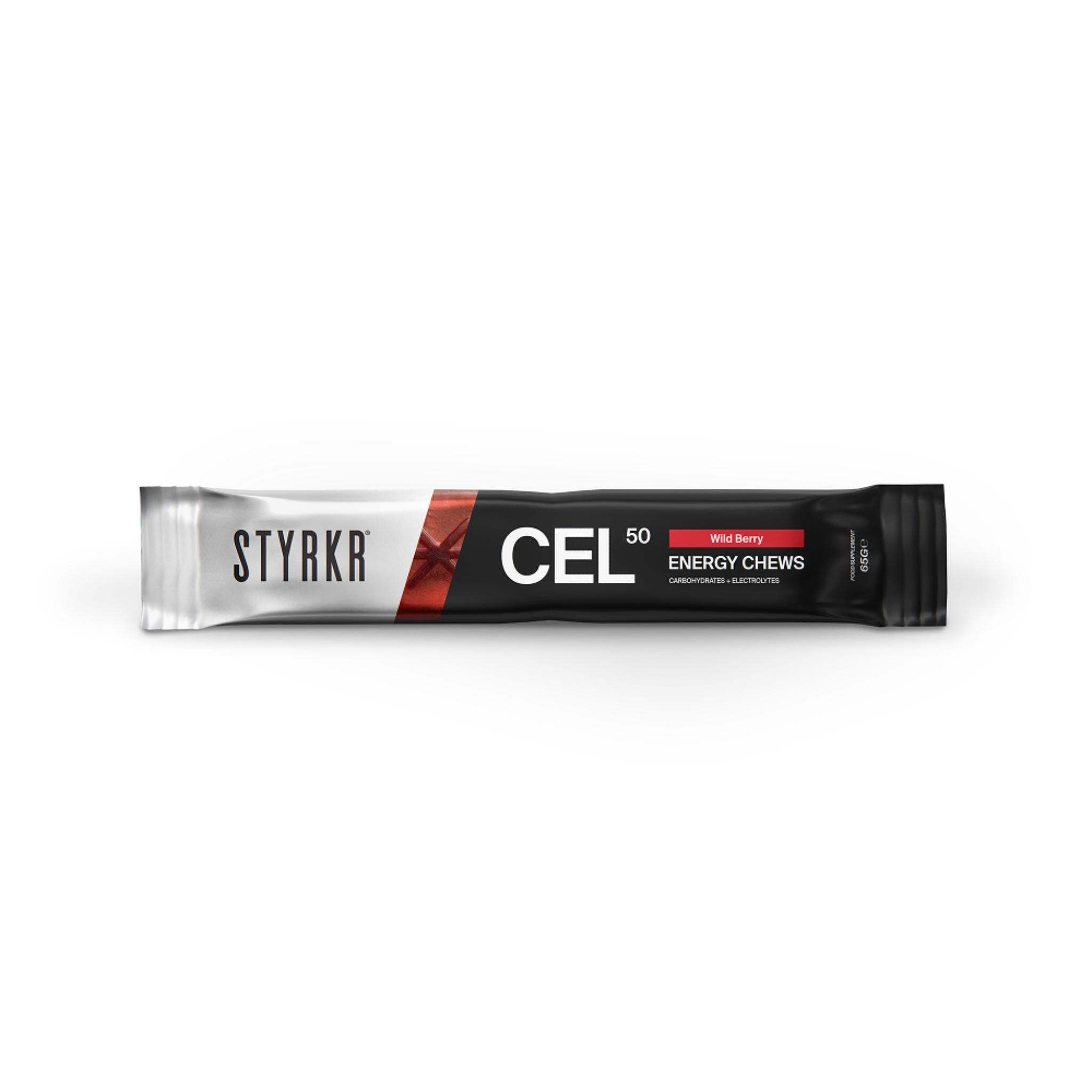 CEL50 Energy Chews Wild Berry / Single Pack